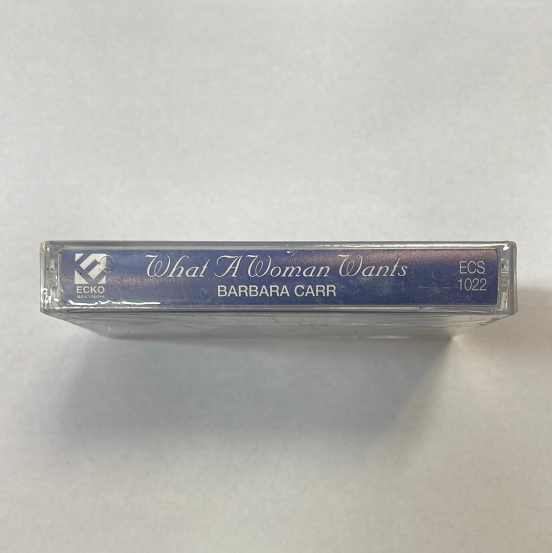 Barbara Carr – What A Woman Wants Cassette