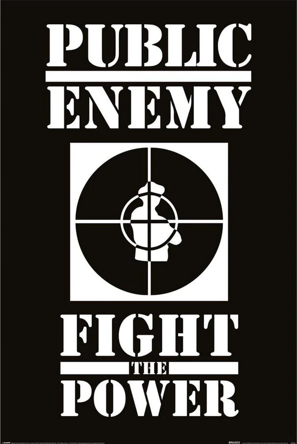 Public Enemy-Fight The Power Poster