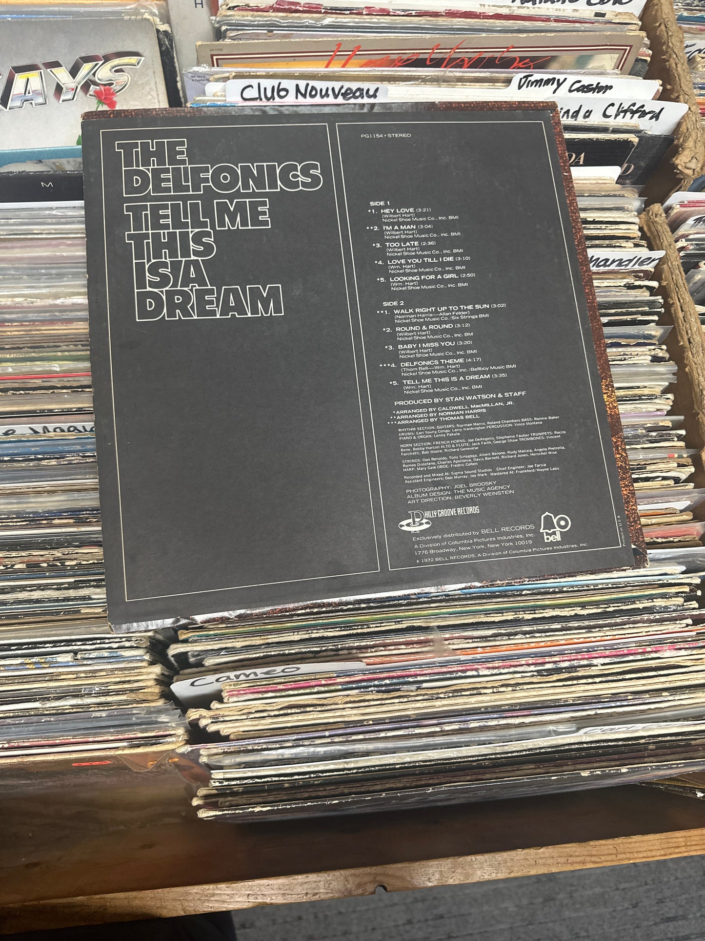 The Delfonics – Tell Me This Is A Dream Vinyl LP VG/VG+