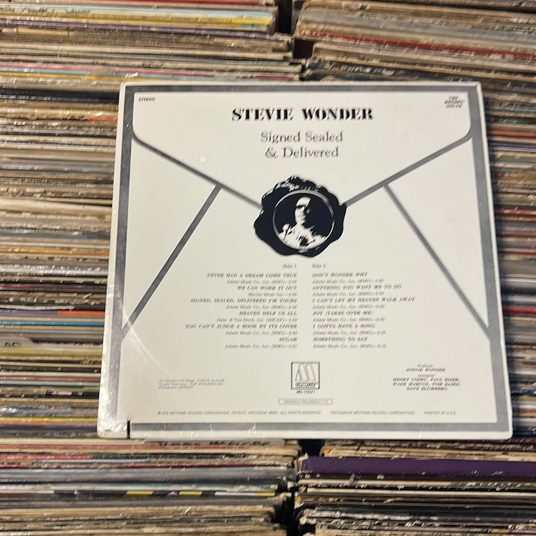 Stevie Wonder – Signed Sealed & Delivered M5-176V1 Vinyl LP