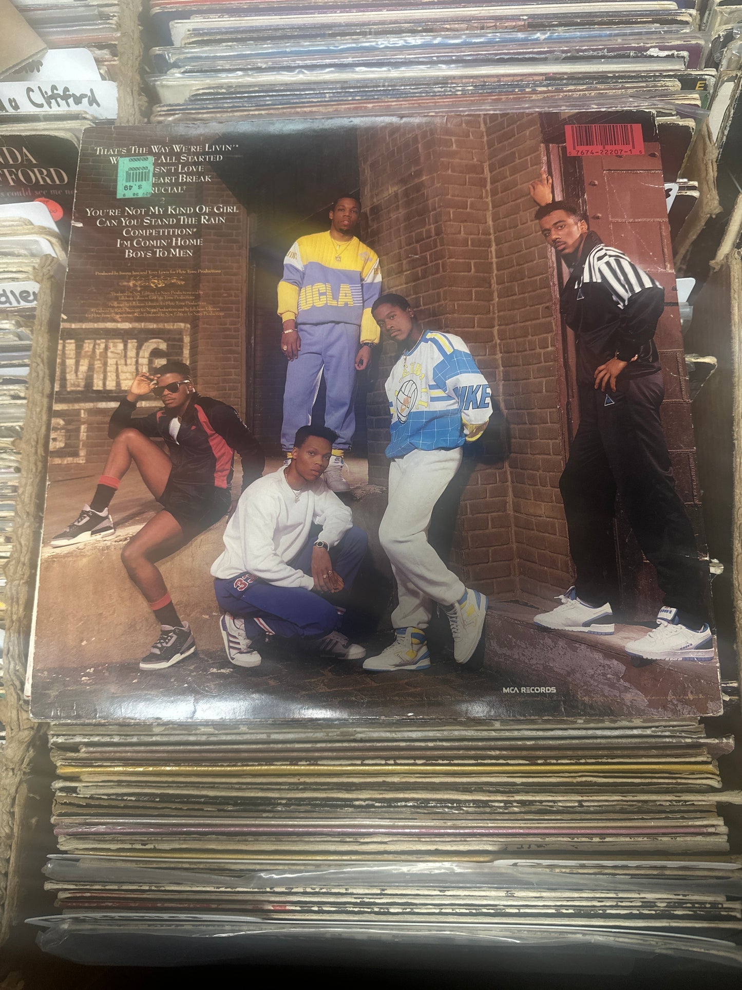 New Edition – Heart Break MCA-42207 Vinyl LP VG/VG+