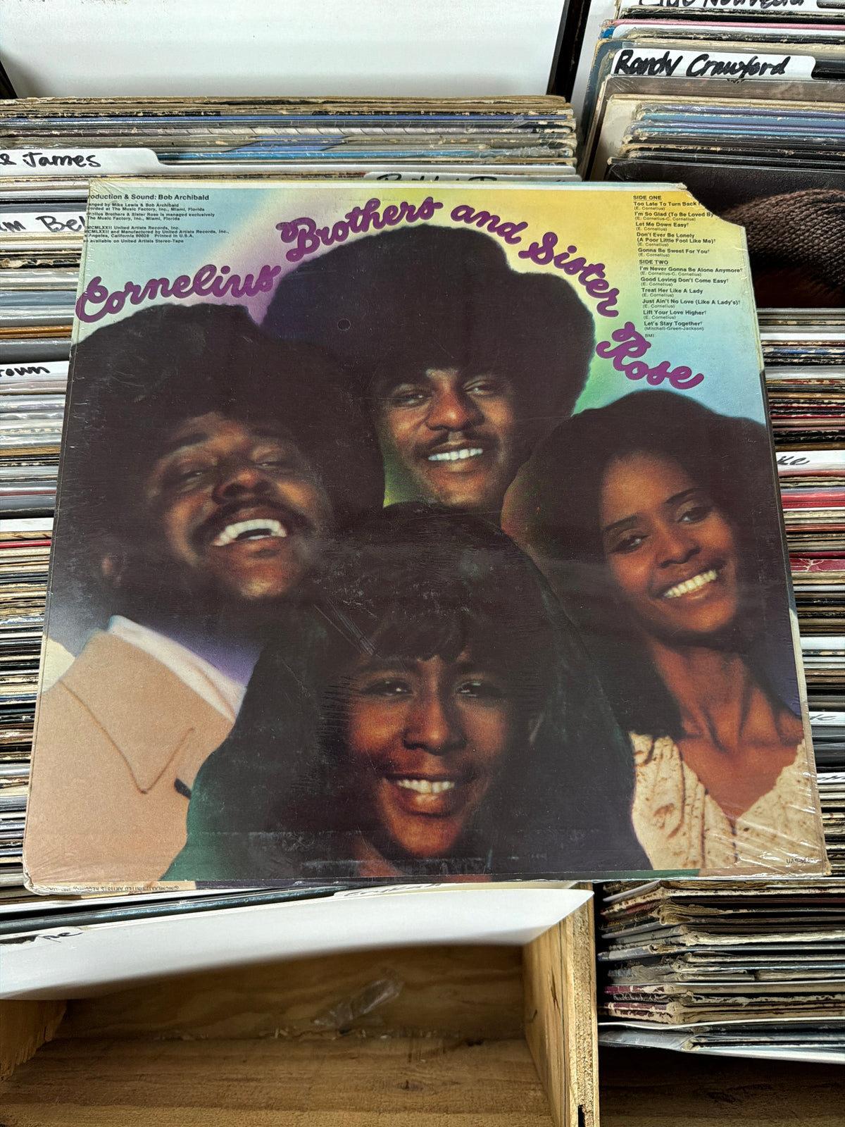 Cornelius Brothers And Sister Rose – Cornelius Brothers And Sister Rose UAS-5568 Vinyl LP NM/VG+