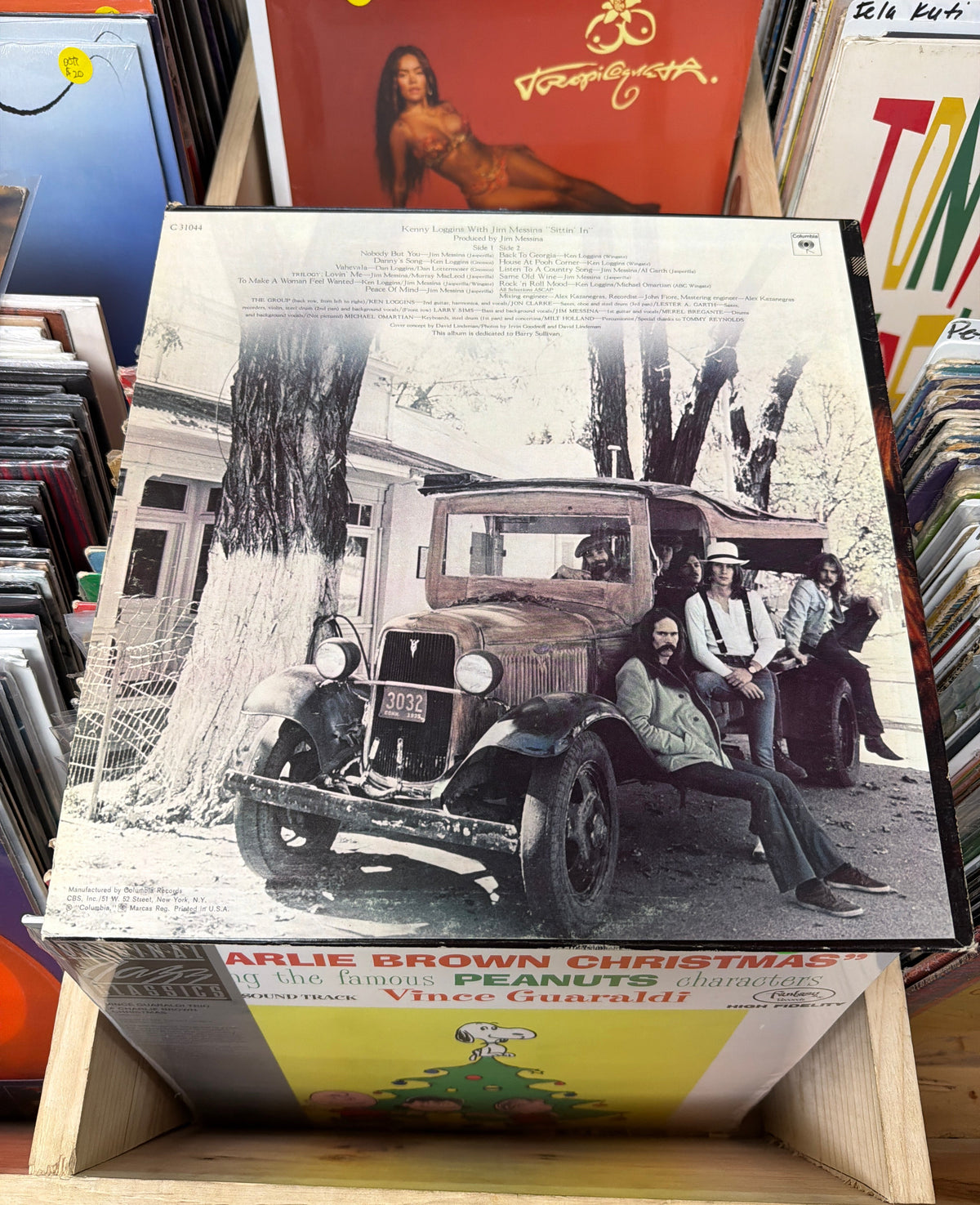 Kenny Loggins With Jim Messina – Sittin' In PC 31044 Vinyl LP VG+/VG+