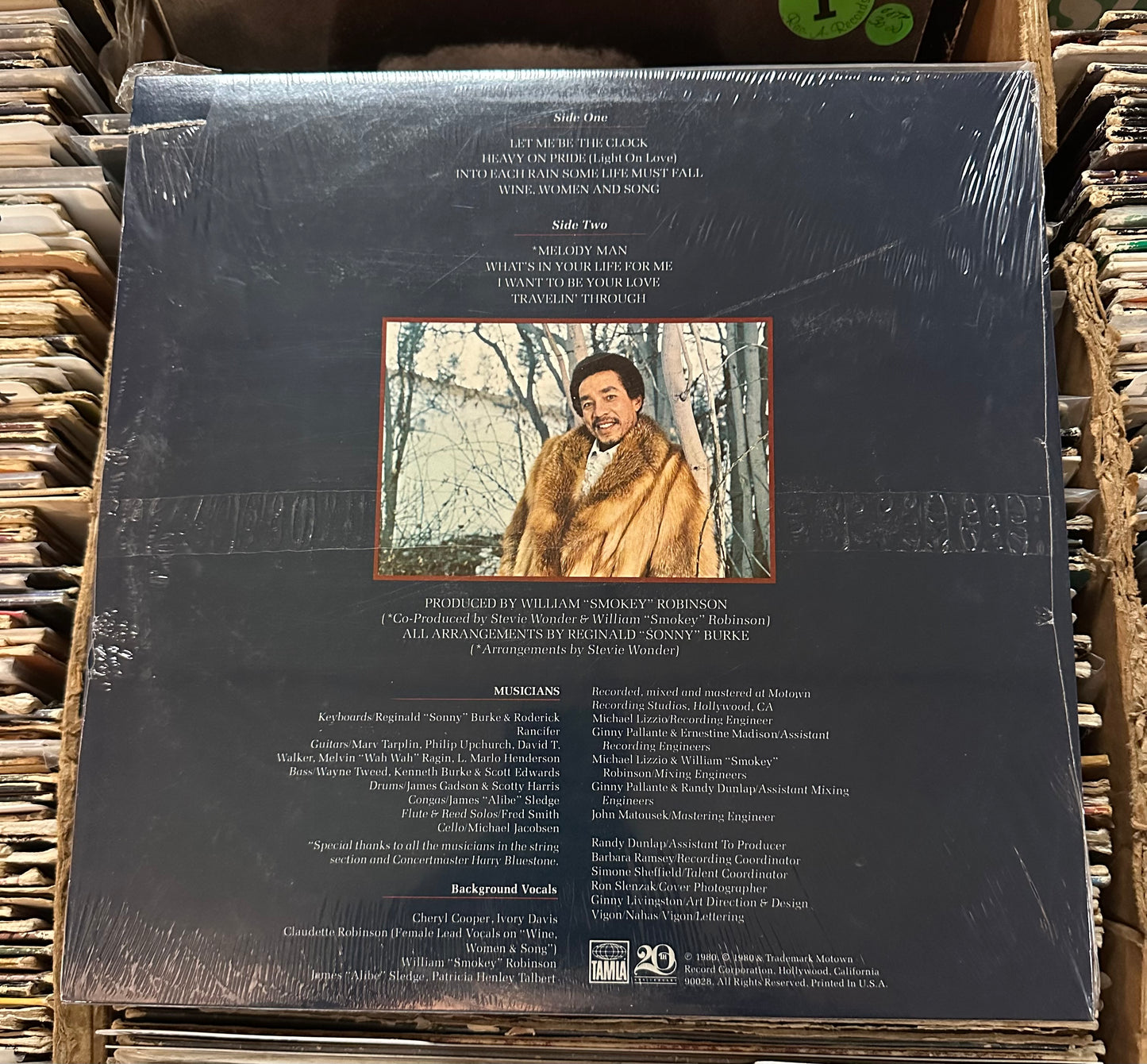 Smokey Robinson – Warm Thoughts T8-367M1 Vinyl LP
