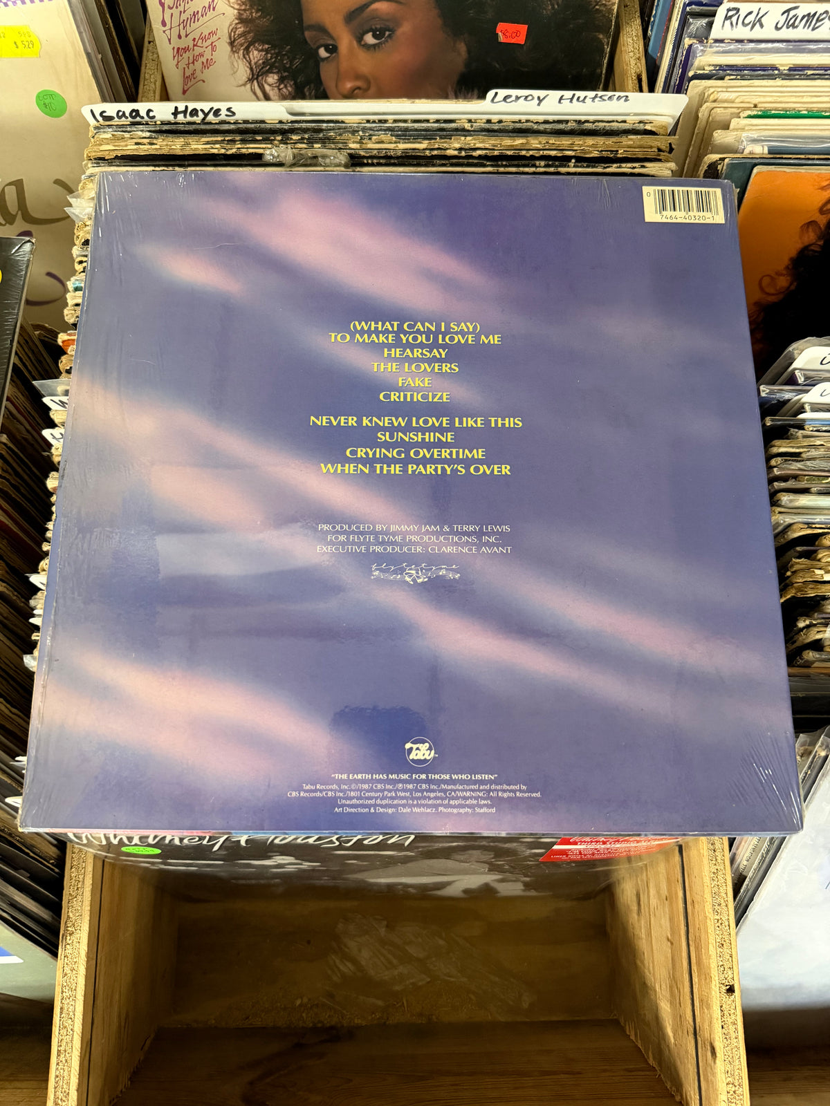 Alexander O'neal-Hearsay Vinyl LP VG/VG+