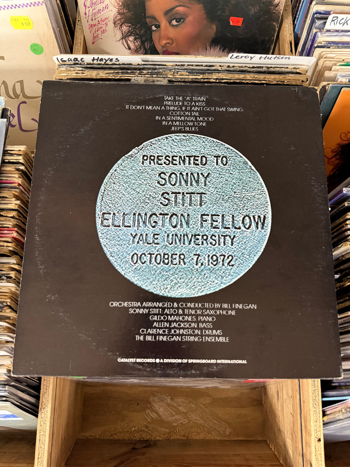 Sonny Stitt – A Tribute To Duke Ellington (With Strings) Vinyl LP