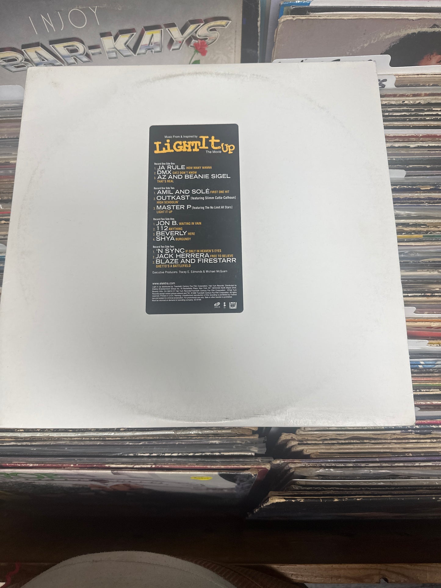 Various – Music From & Inspired By Light It Up - The Movie 2x Vinyl Lp ED 6195 NM/NM