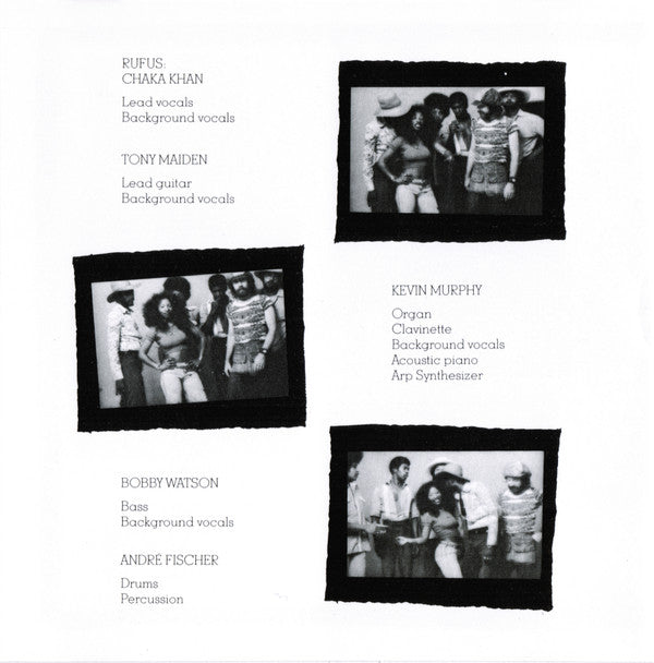 Rufus & Chaka Khan : Rufusized (CD, Album, RE, Uni)