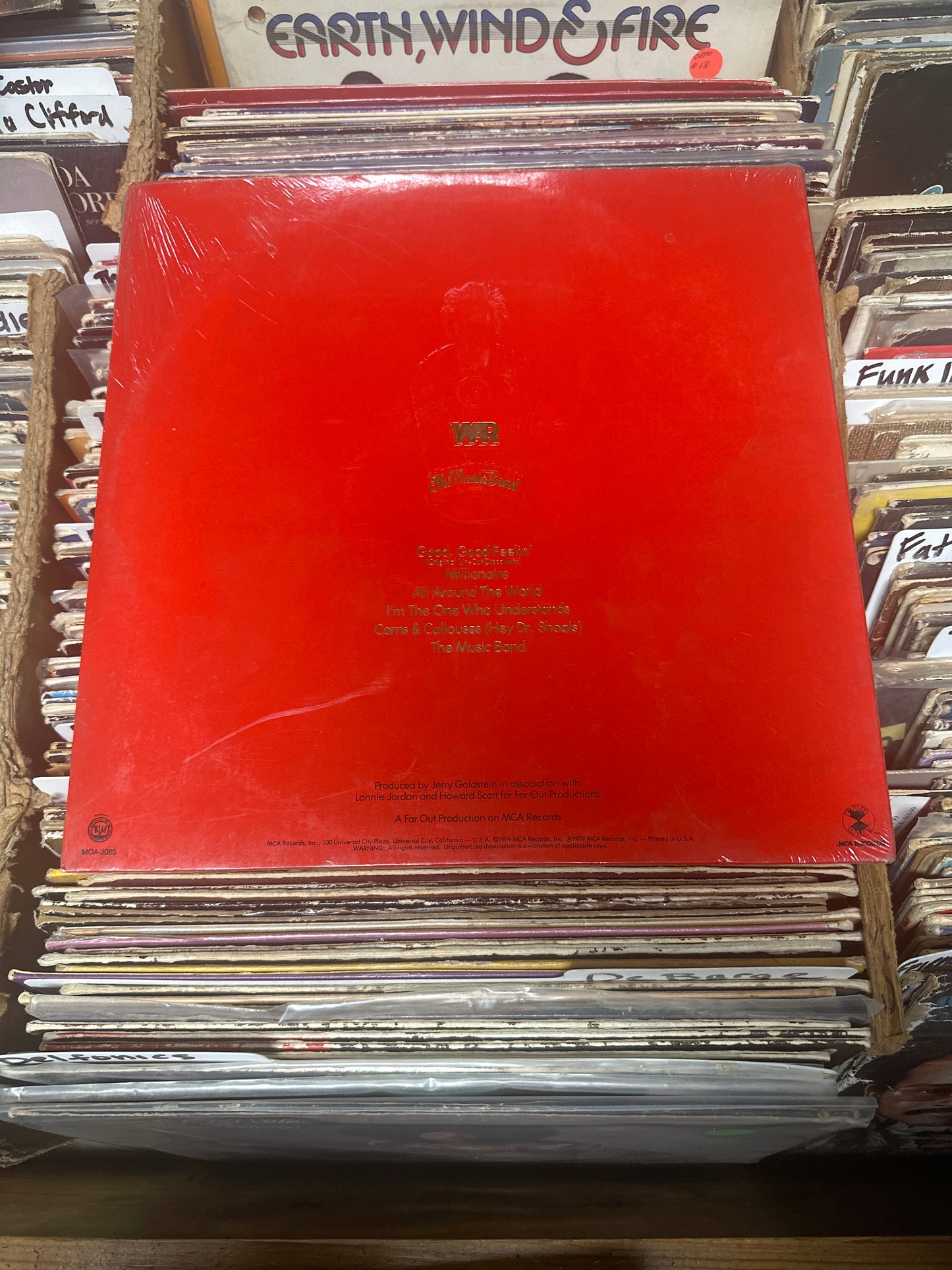 War – The Music Band Vinyl LP MCA-3085