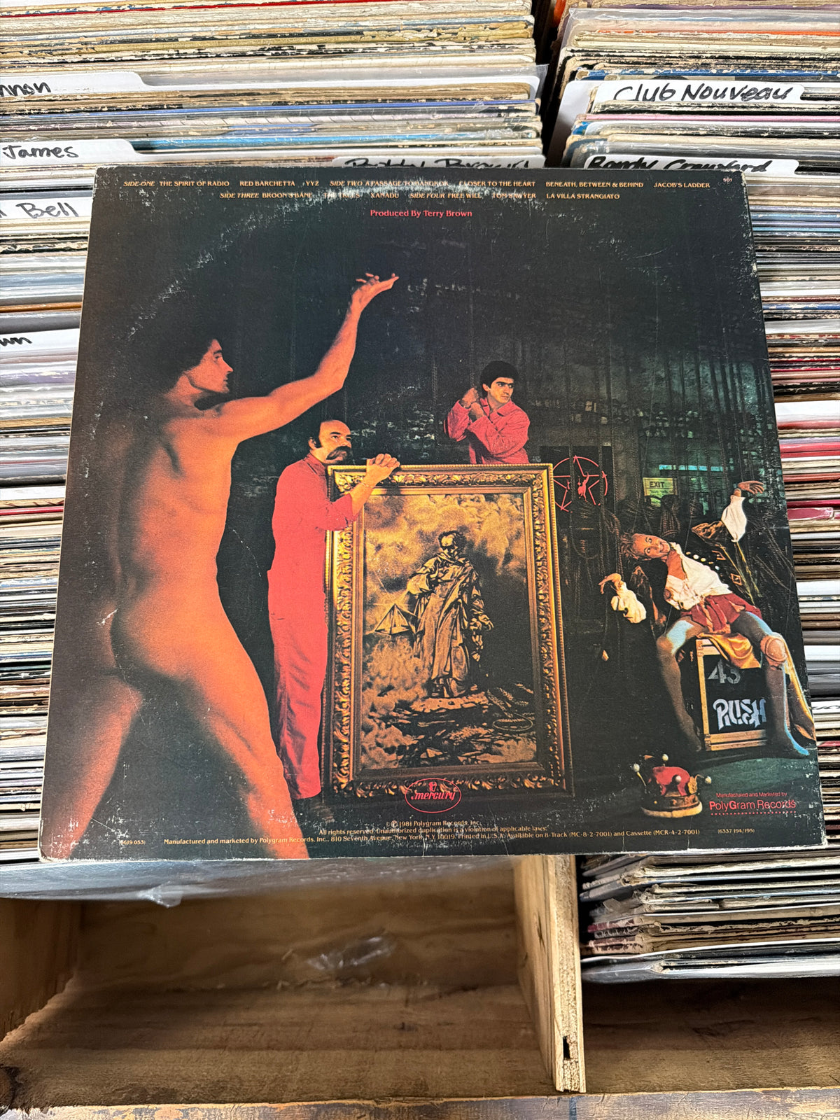 Rush – Exit...Stage Left SRM-2-7001 Vinyl LP VG/VG