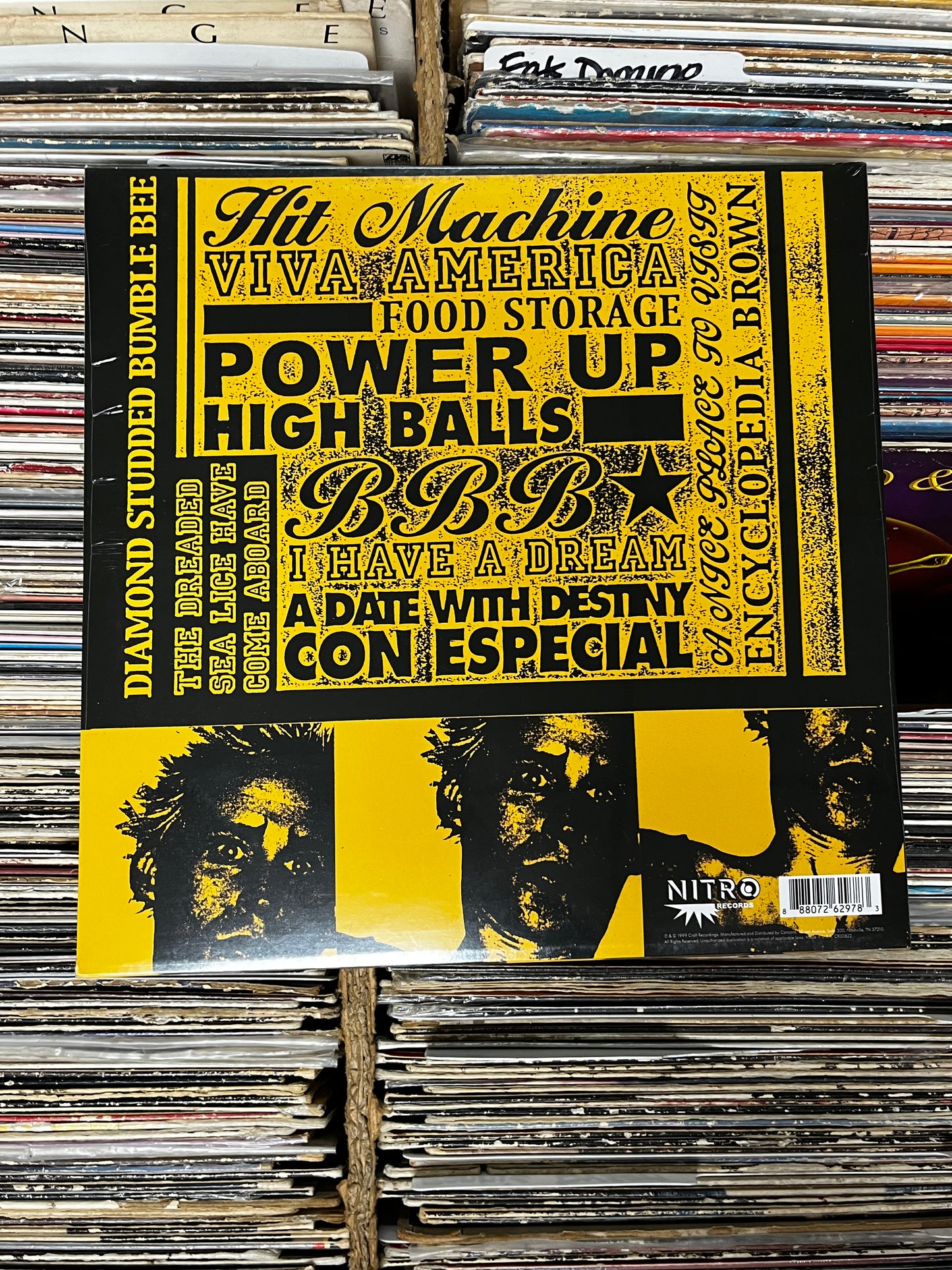 Guttermouth – Gorgeous Yellow W/ Black Smoke Vinyl Lp (RSD)