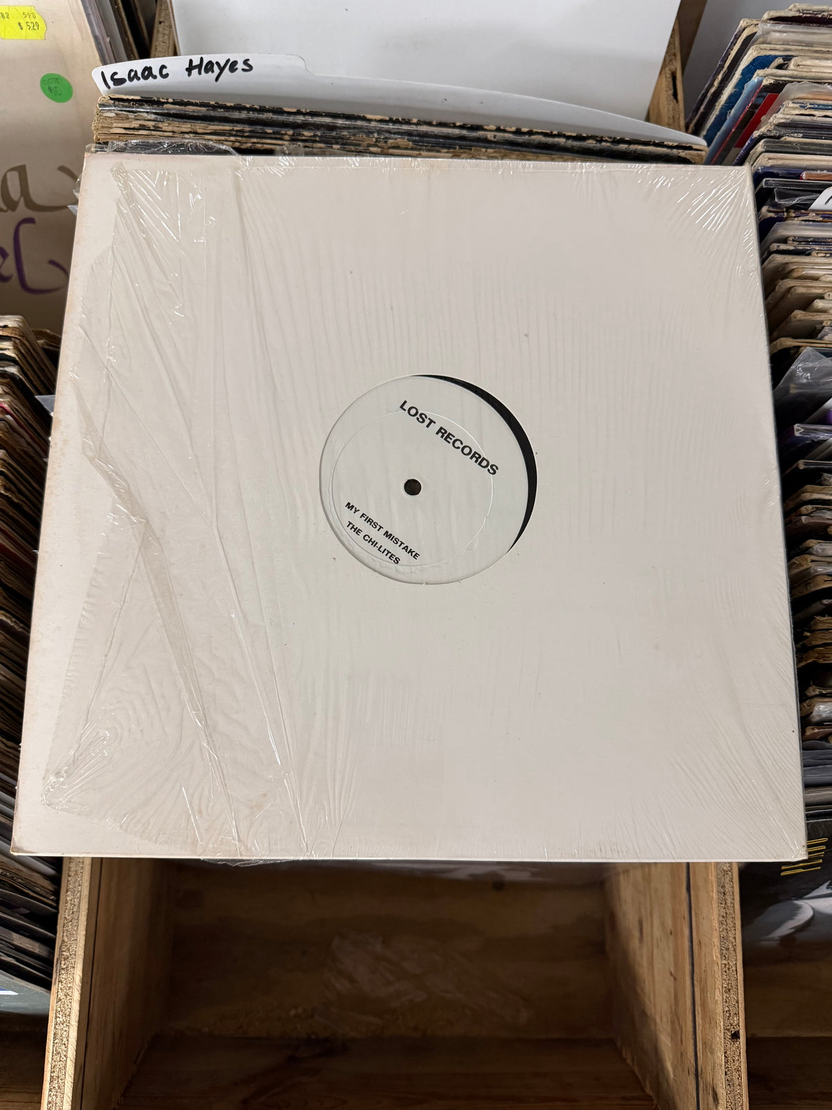 T. H. / The Chi-Lites – Don't Forget (To Buy This Record) / My First Mistake 12" Vinyl LP VG+/VG+