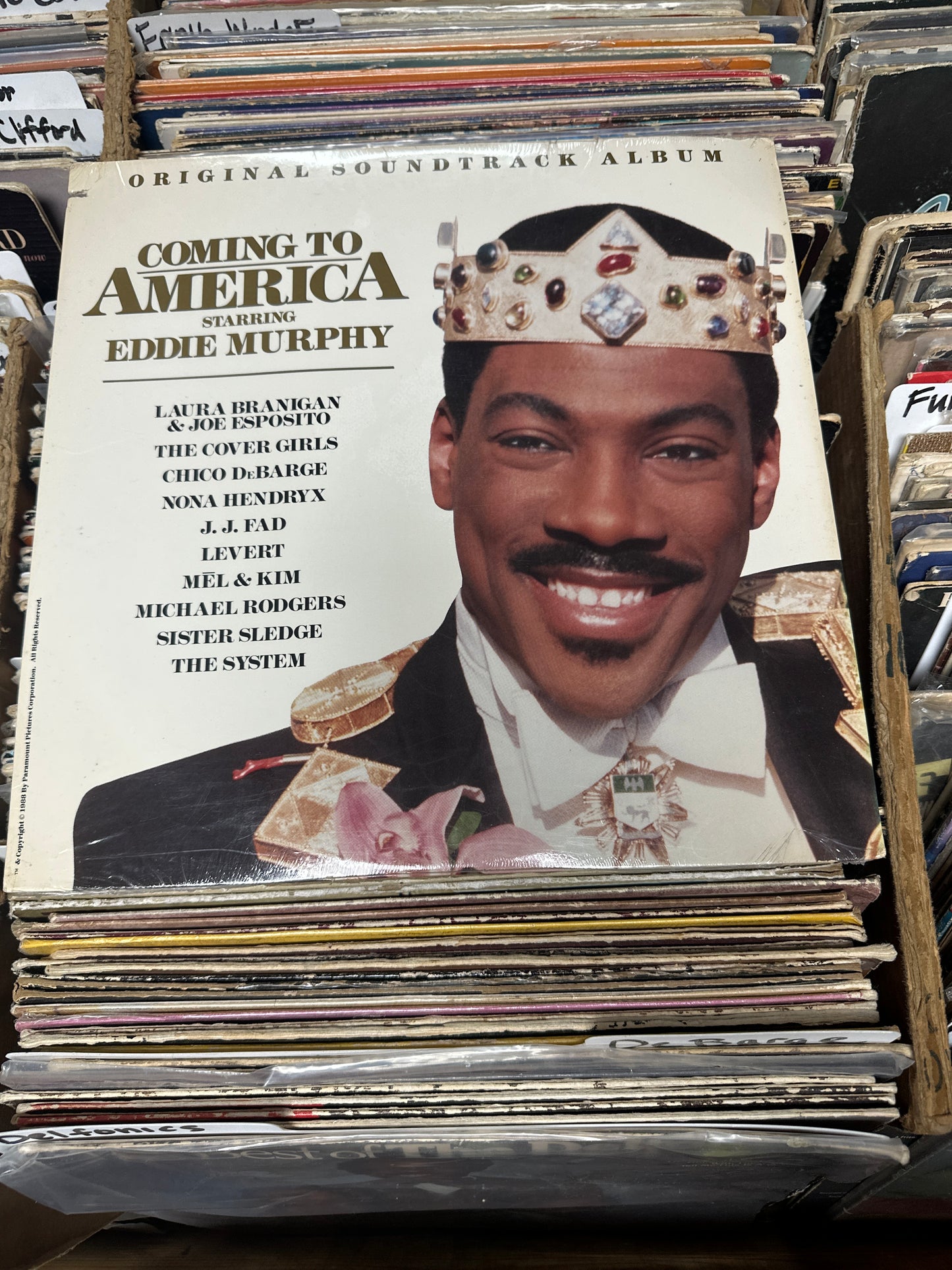 Various – Coming To America (Original Soundtrack Album) Vinyl Lp 7 90958-1