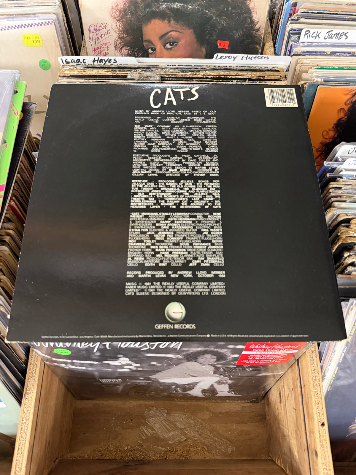 Andrew Lloyd Webber – Cats - Complete Original Broadway Cast Recording Vinyl LP 2X VG+/VG+