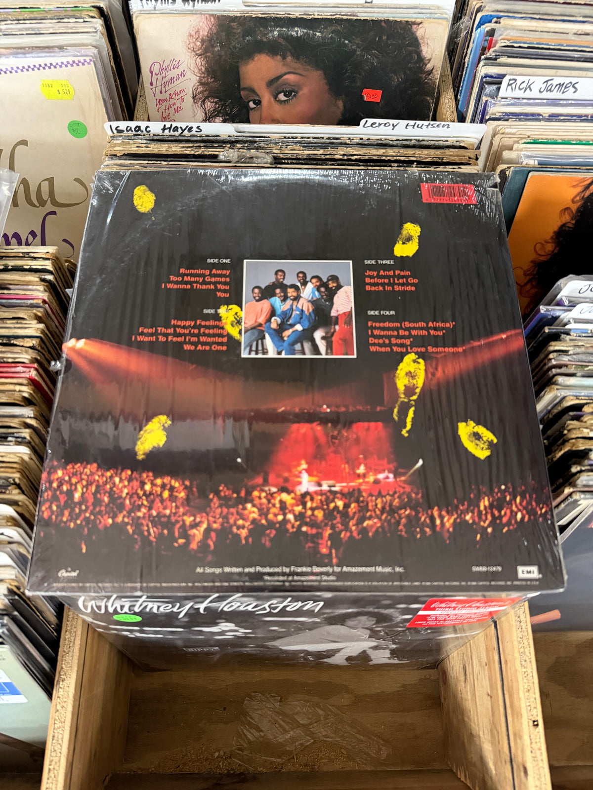 Maze Featuring Frankie Beverly – Live In Los Angeles Vinyl LP SWBB-12479 Near Mint/VG+