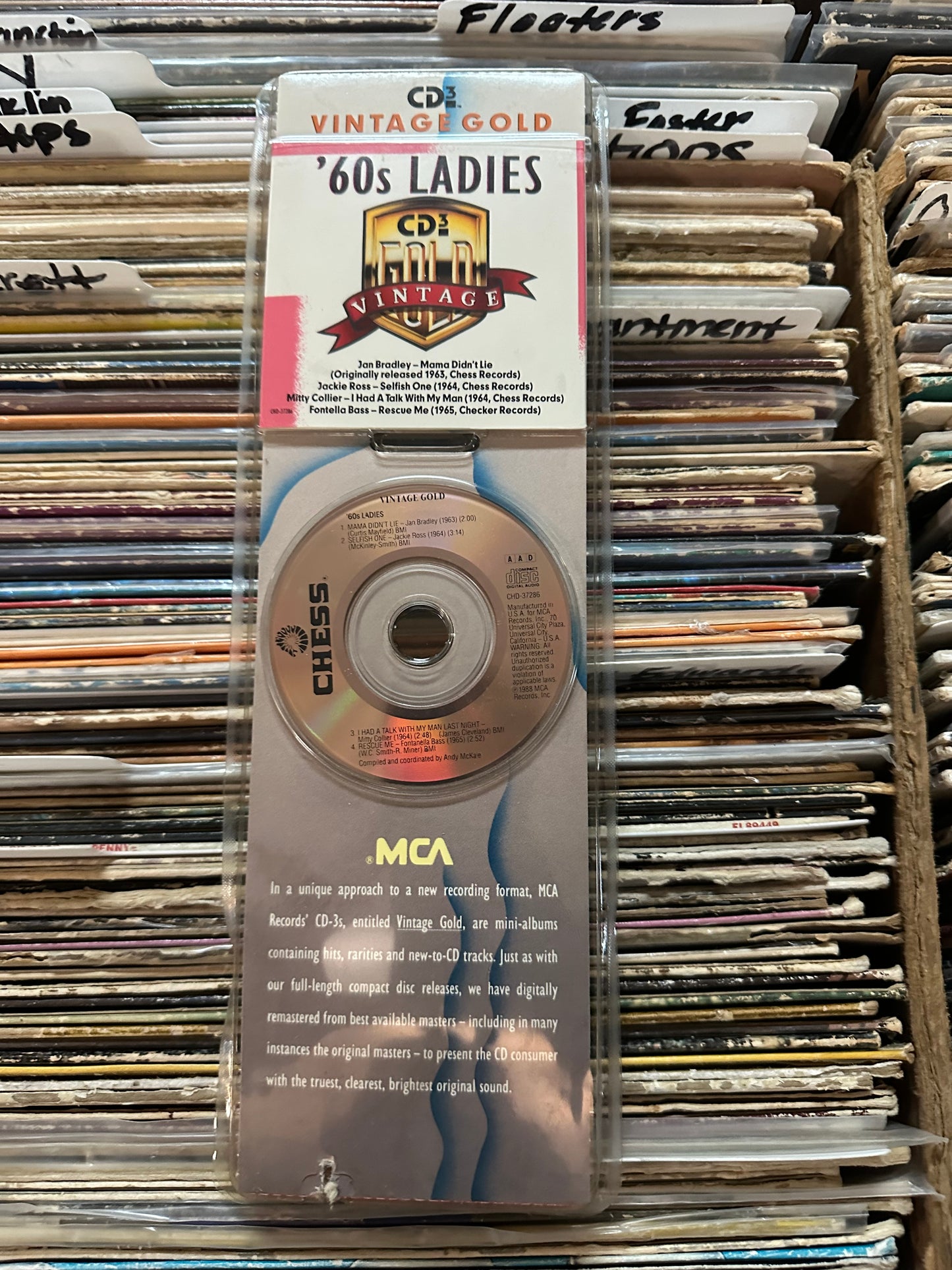 Various – '60s Ladies Vintage Gold Mini Cd