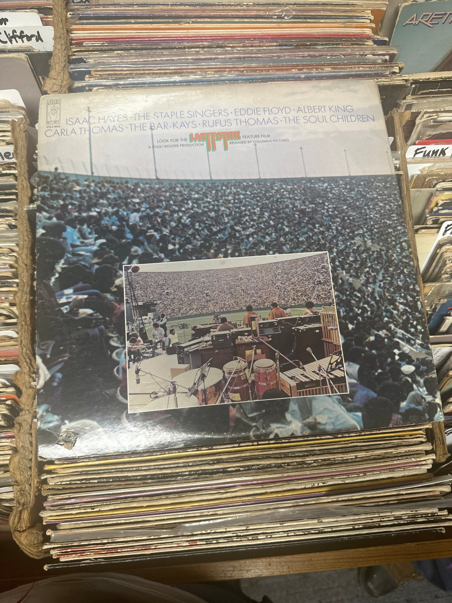 Various – Wattstax: The Living Word 2xVinyl LP STS 2-3010 VG/VG