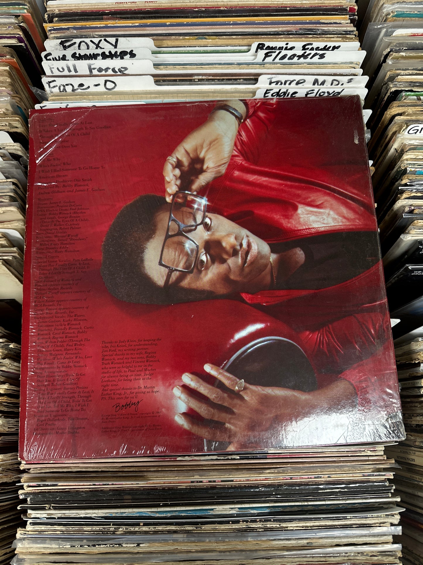 Bobby Womack Featuring Patti LaBelle – The Poet II Viny LP BG 10003 VG+/VG+
