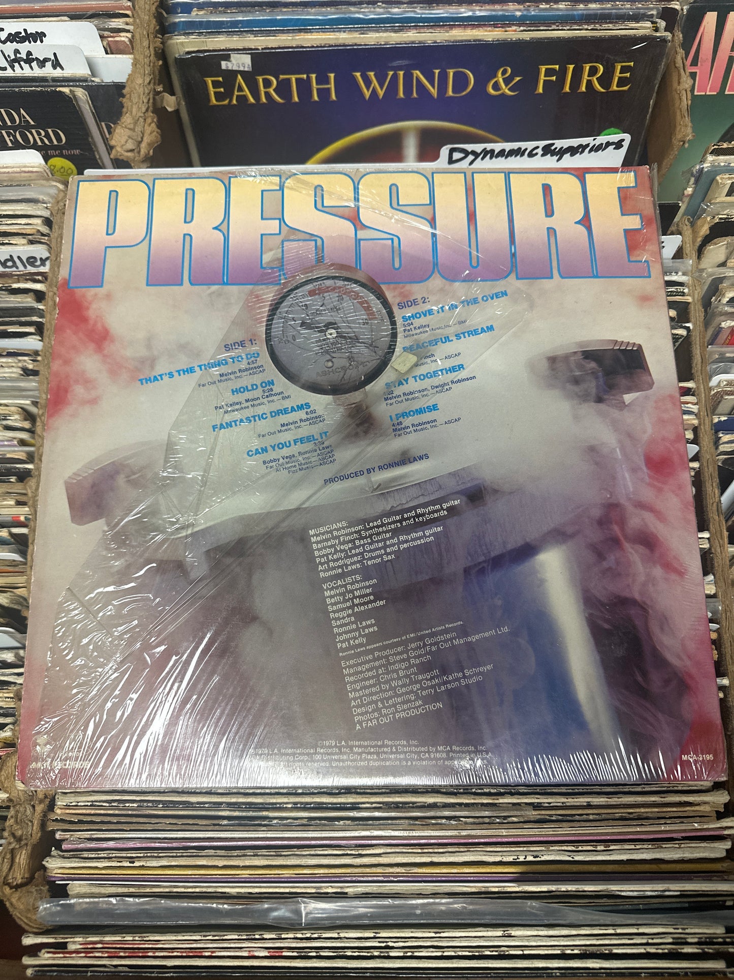 Pressure – Pressure Vinyl LP MCA-3195 VG+/VG+