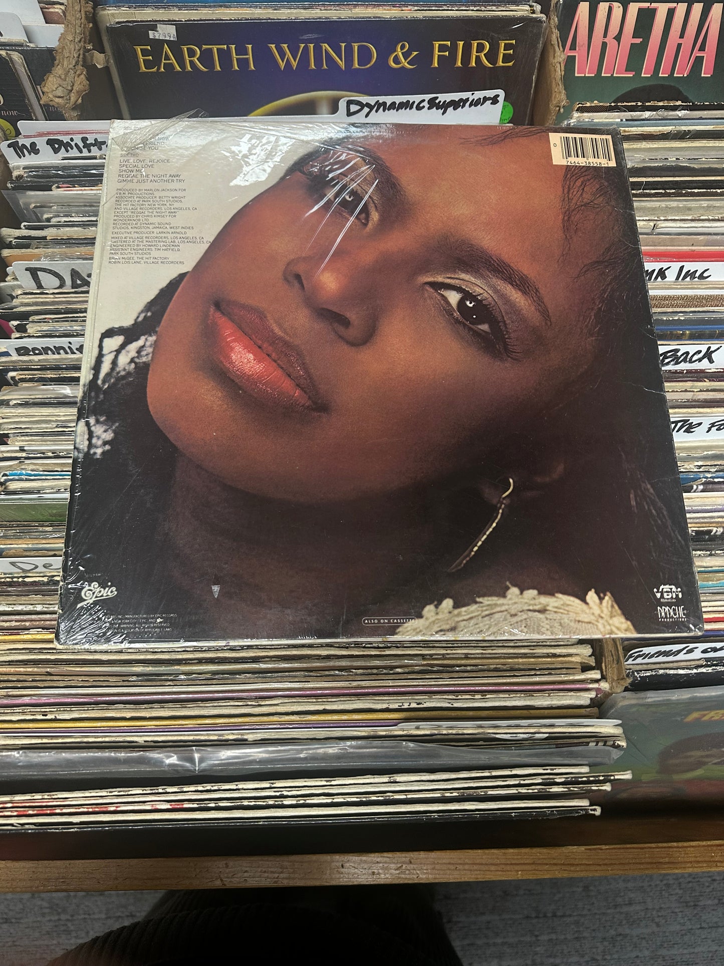Betty Wright – Wright Back At You Vinyl LP VG+/VG+