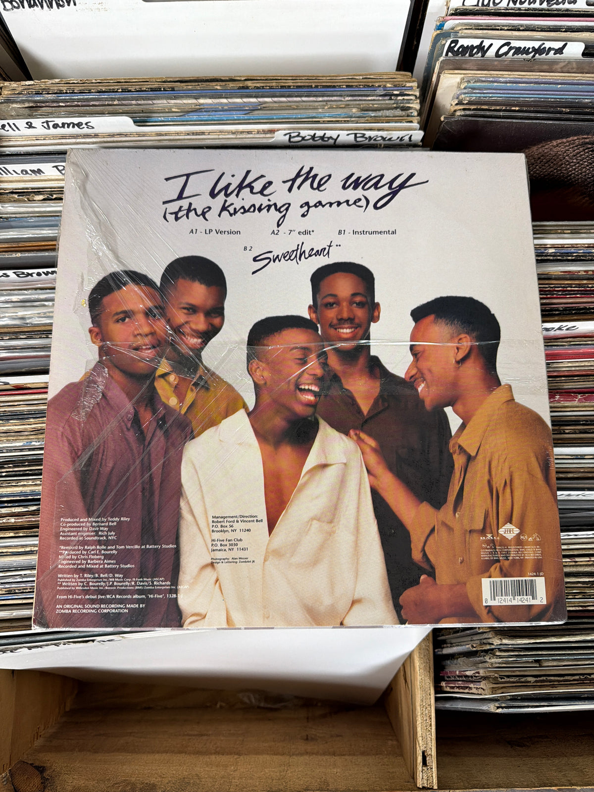 Hi-Five – I Like The Way (The Kissing Game) 1424-1-JD Vinyl LP VG+/VG+