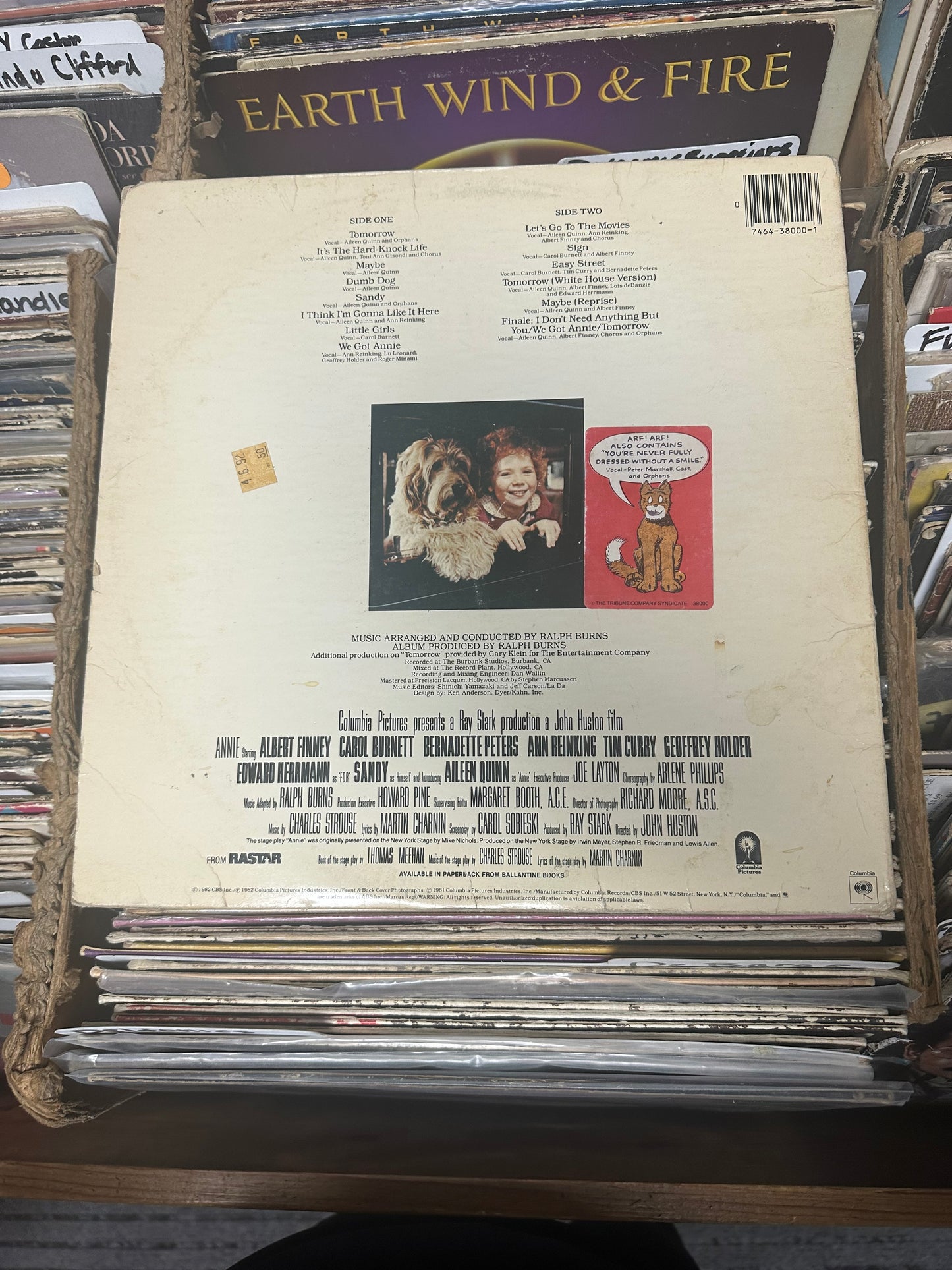 Various – Annie (Original Motion Picture Soundtrack) Vinyl Lp VG/VG
