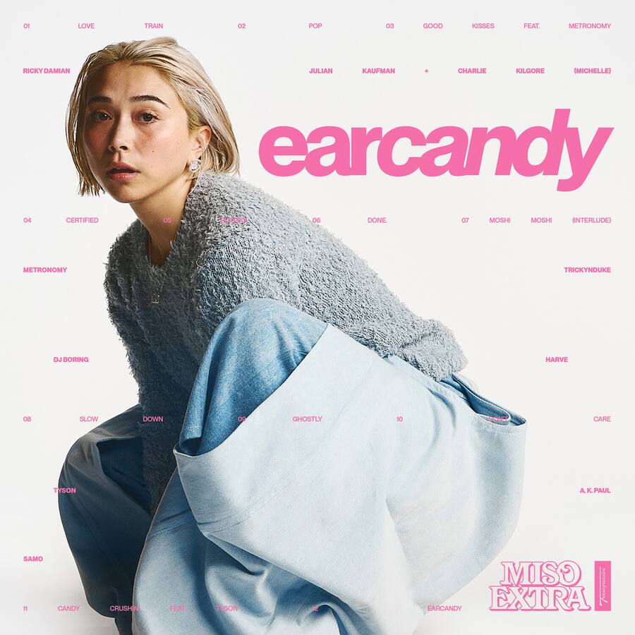 Miso Extra – Earcandy Limited Edition Vinyl LP (Baby Pink)