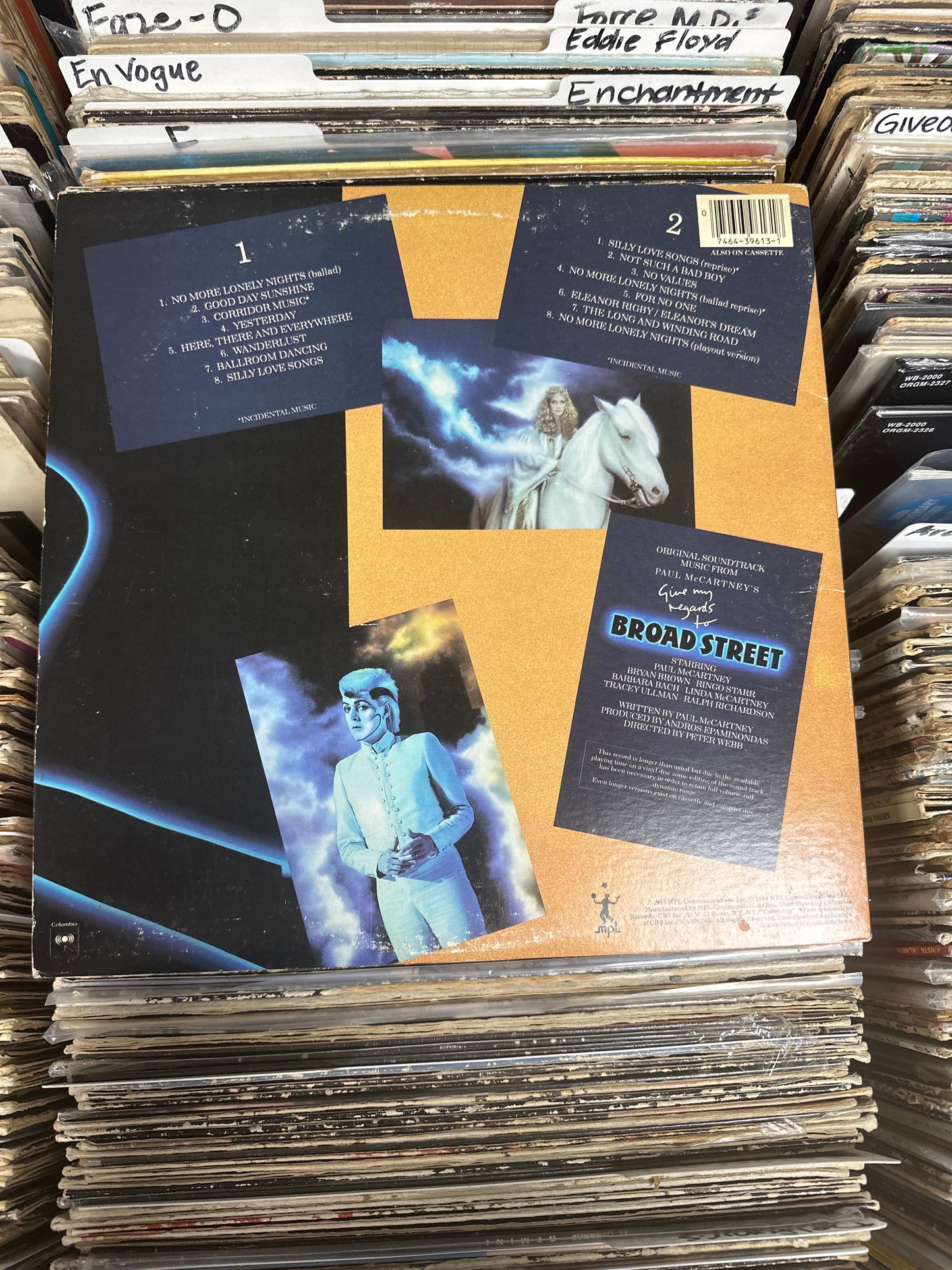 Paul McCartney – Give My Regards To Broad Street Vinyl LP VG+/VG