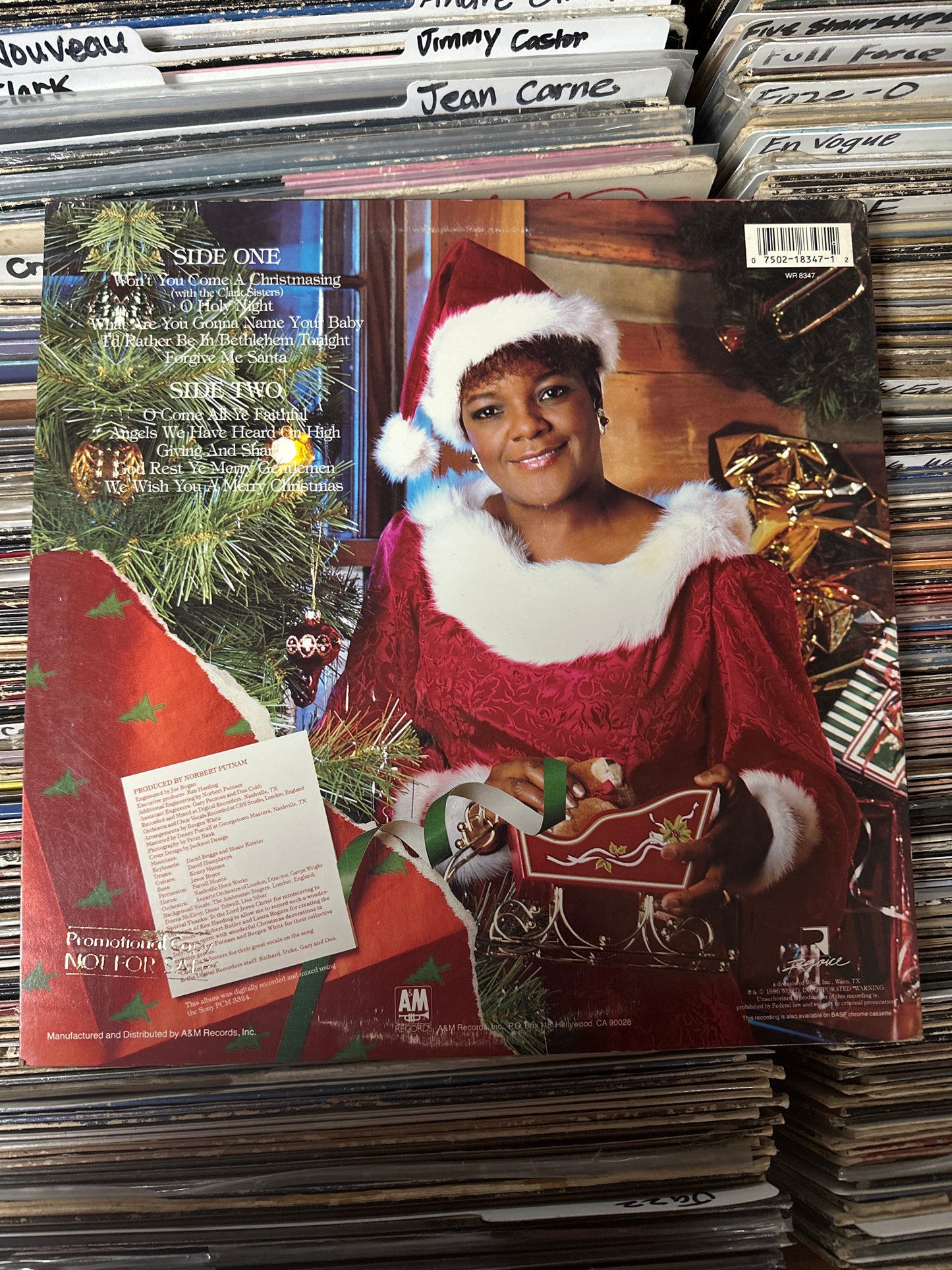 Shirley Caesar – Christmasing Vinyl LP VG+/VG+