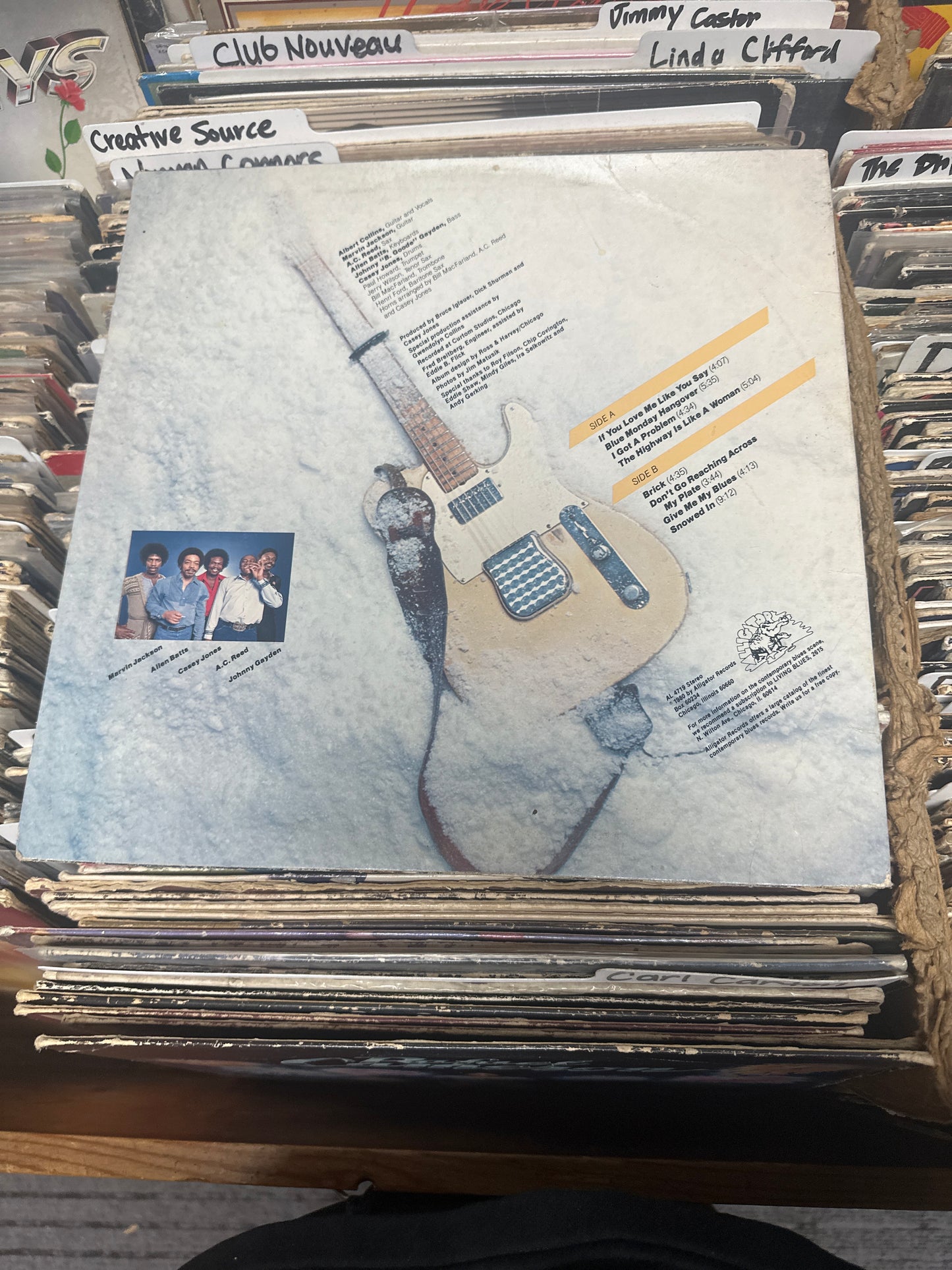 Albert Collins – Frostbite Vinyl LP AL 4719 VG/VG+