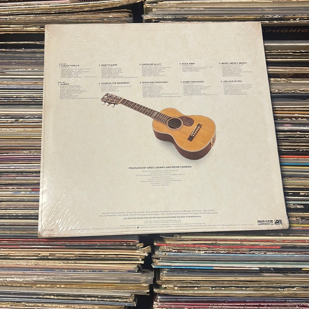 Phoebe Snow – Rock Away Vinyl LP