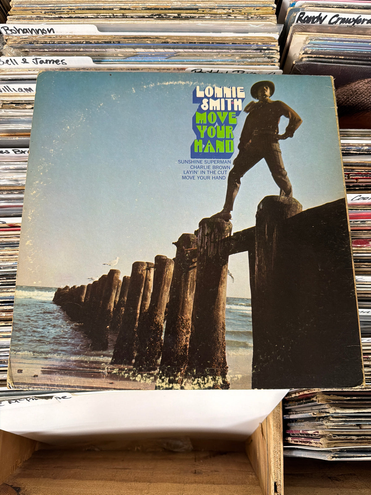 Lonnie Smith – Move Your Hand BST 84326 Vinyl LP VG/VG
