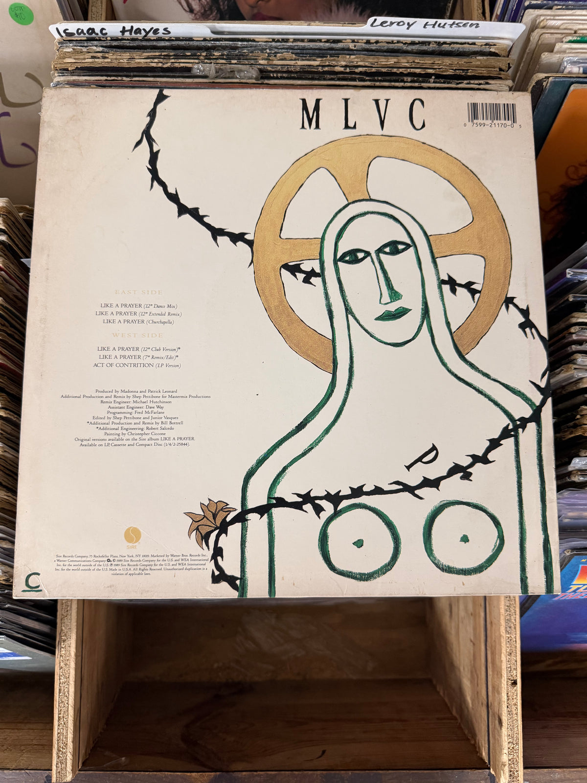 Madonna – Like A Prayer 12" Vinyl LP VG+/VG