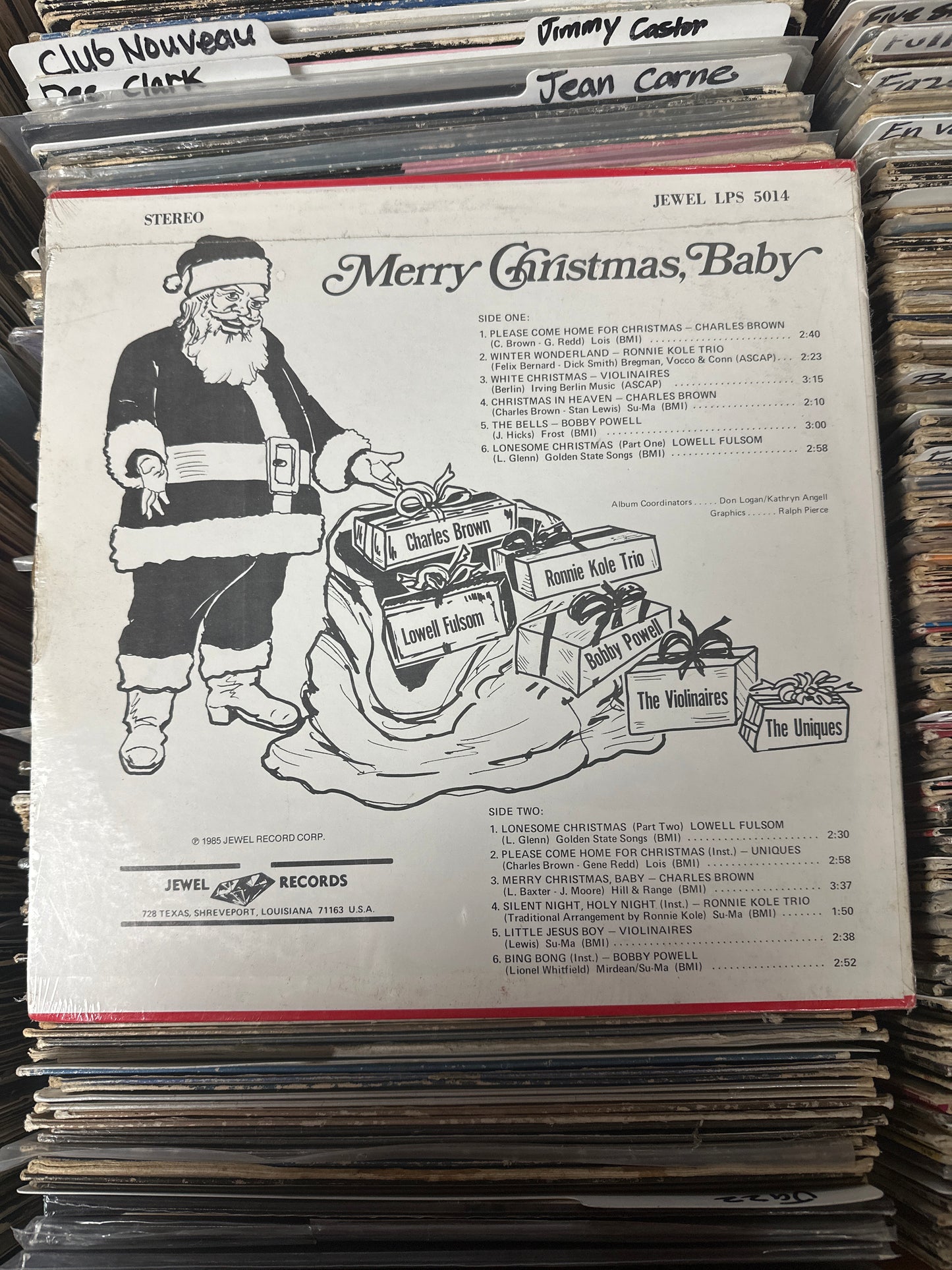 Various – Merry Christmas, Baby Vinyl LP LPS 5014