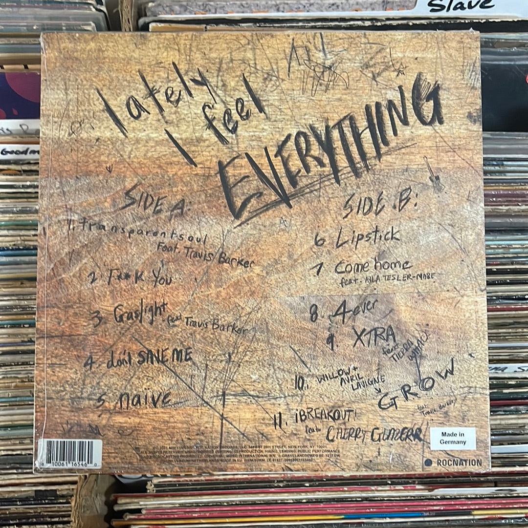 Willow – Lately I Feel Everything Limited Edition Red Vinyl Lp