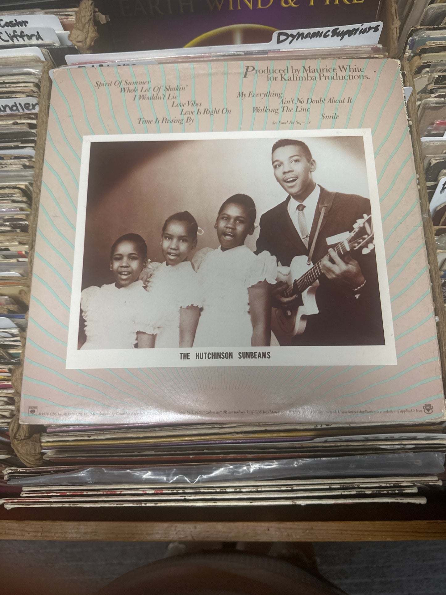 The Emotions – Sunbeam Vinyl LP JC 35385 VG+/VG+
