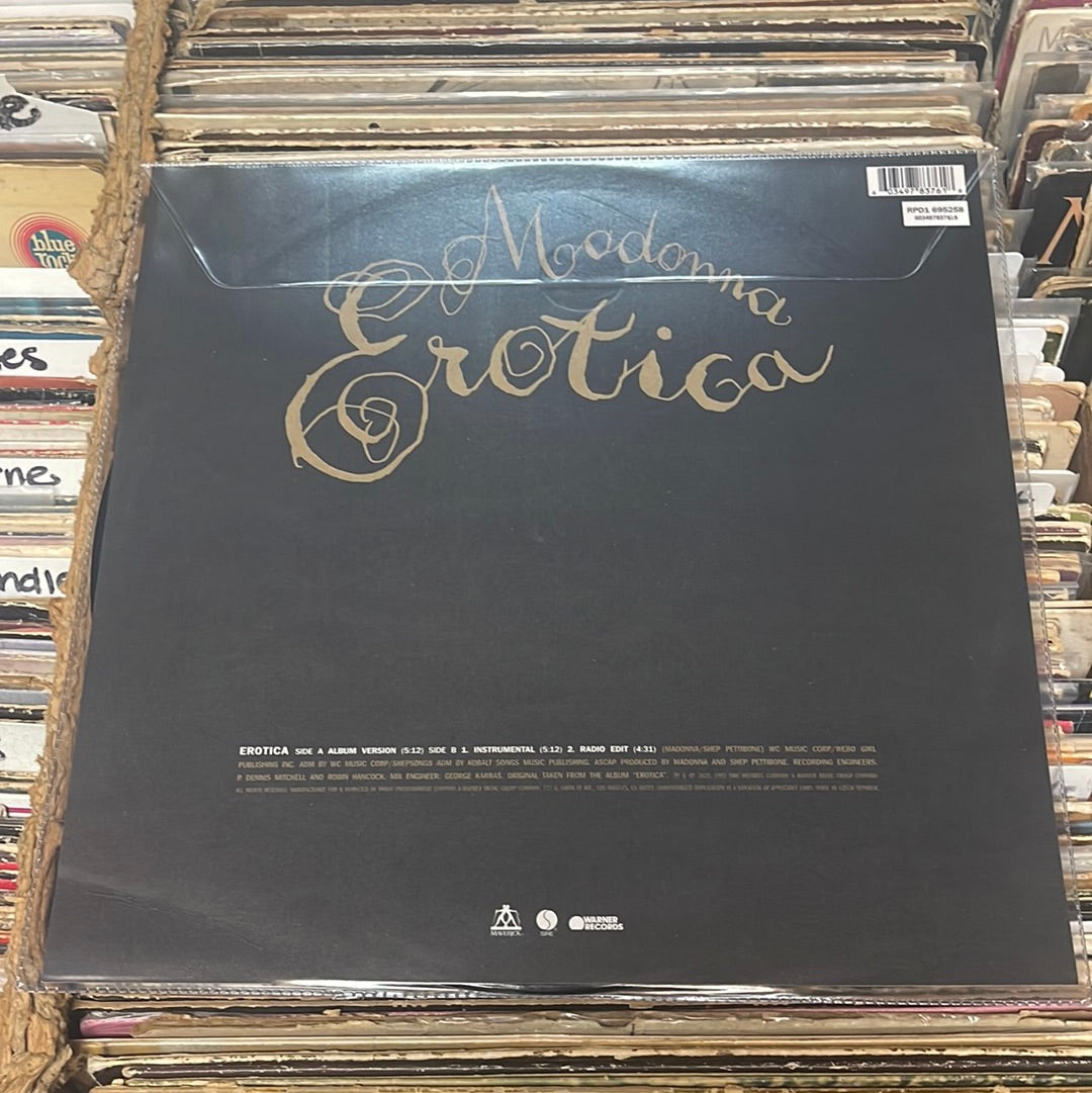 Madonna – Erotica RPD1 695258 Picture Disc Vinyl Lp Limited Edition Reissue