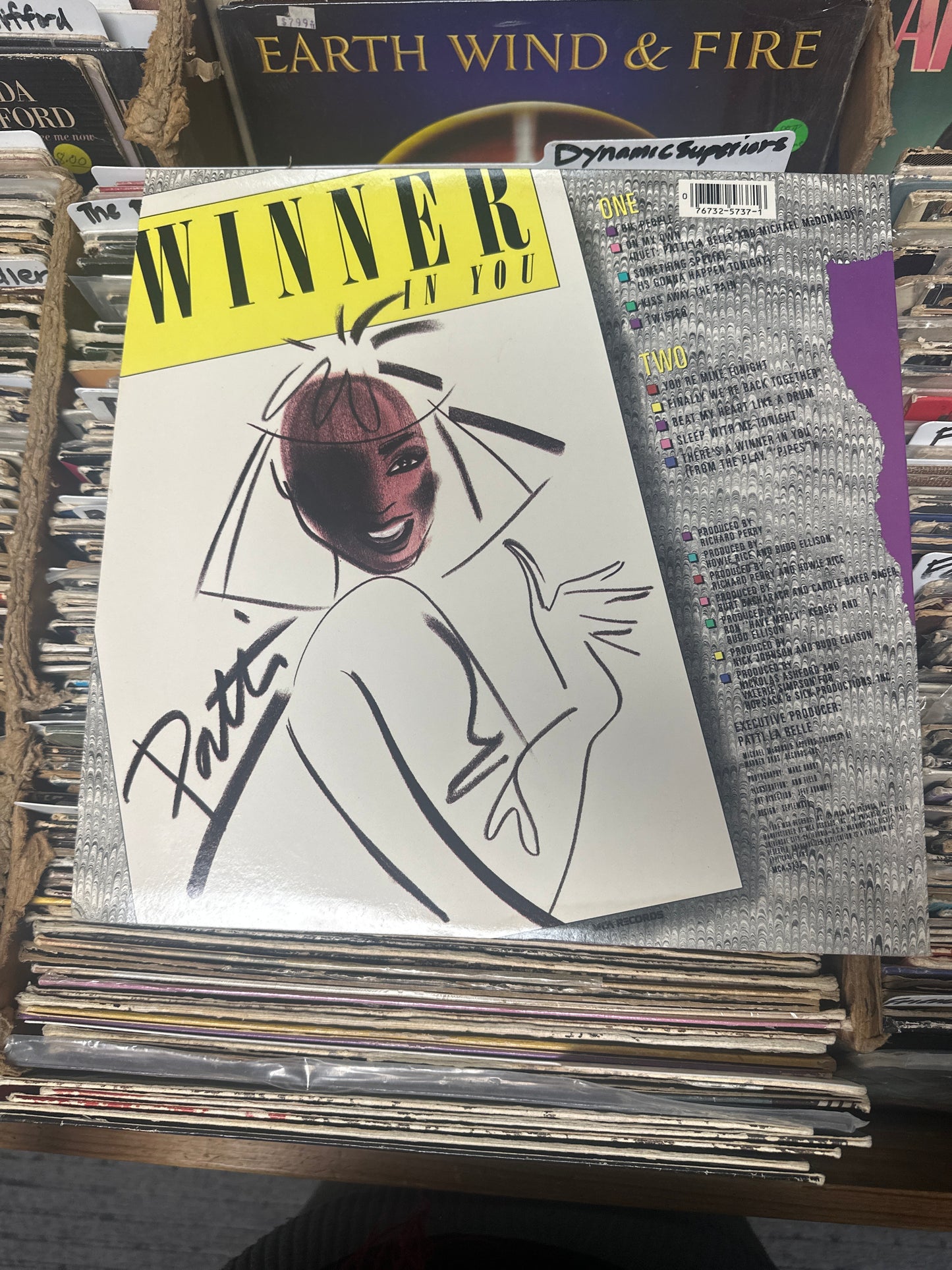 Patti LaBelle-Winner In You Vinyl LP MCA-5737 VG+/VG+