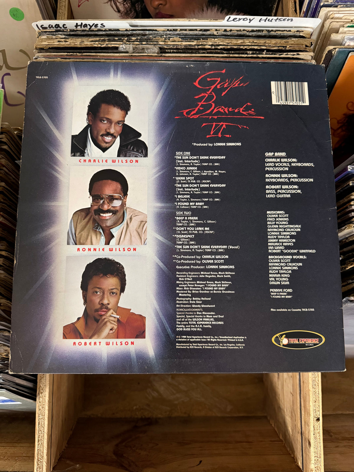 The Gap Band – Gap Band VI Vinyl LP VG+/VG