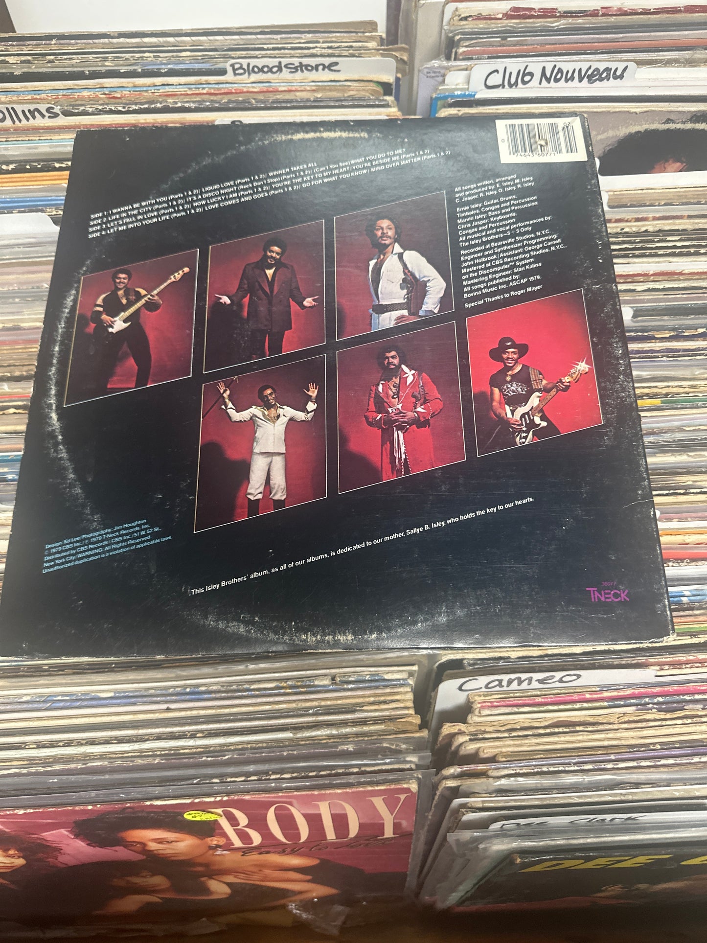 The Isley Brothers – Winner Takes All Vinyl Lp ZG 36077 VG+/VG+