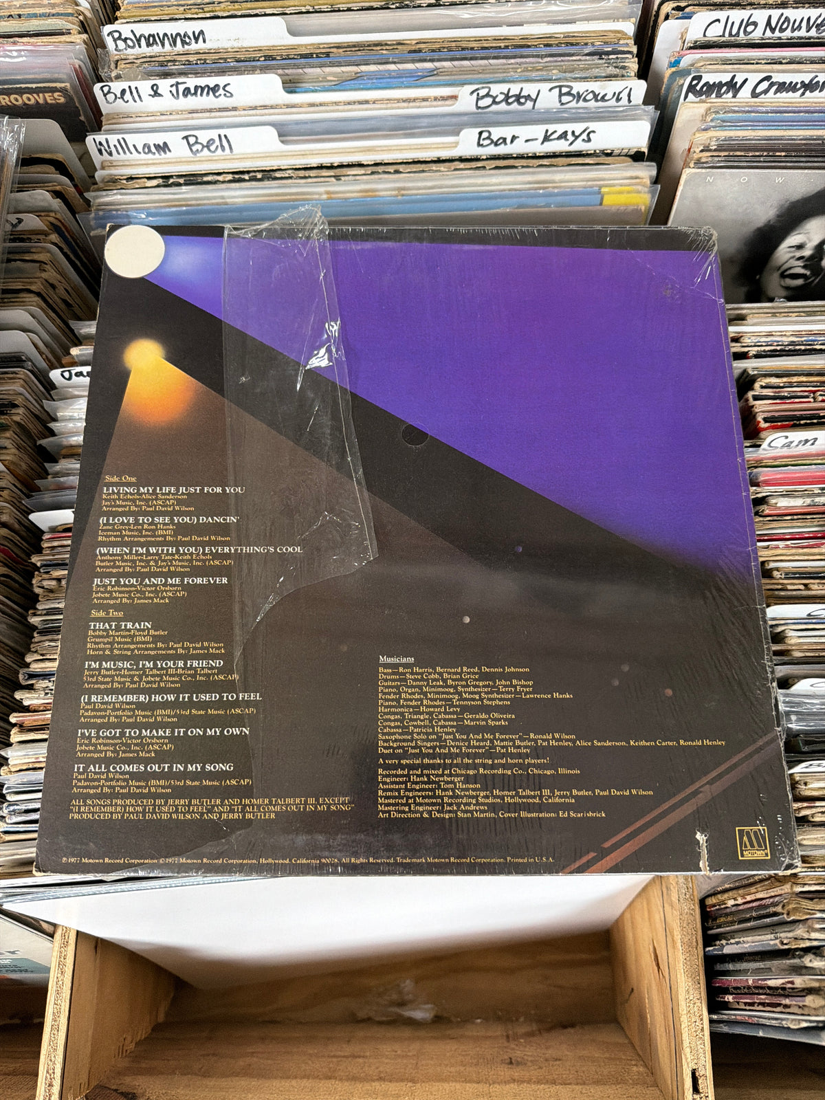 Jerry Butler – It All Comes Out In My Song M6-892S1 Vinyl LP VG/VG