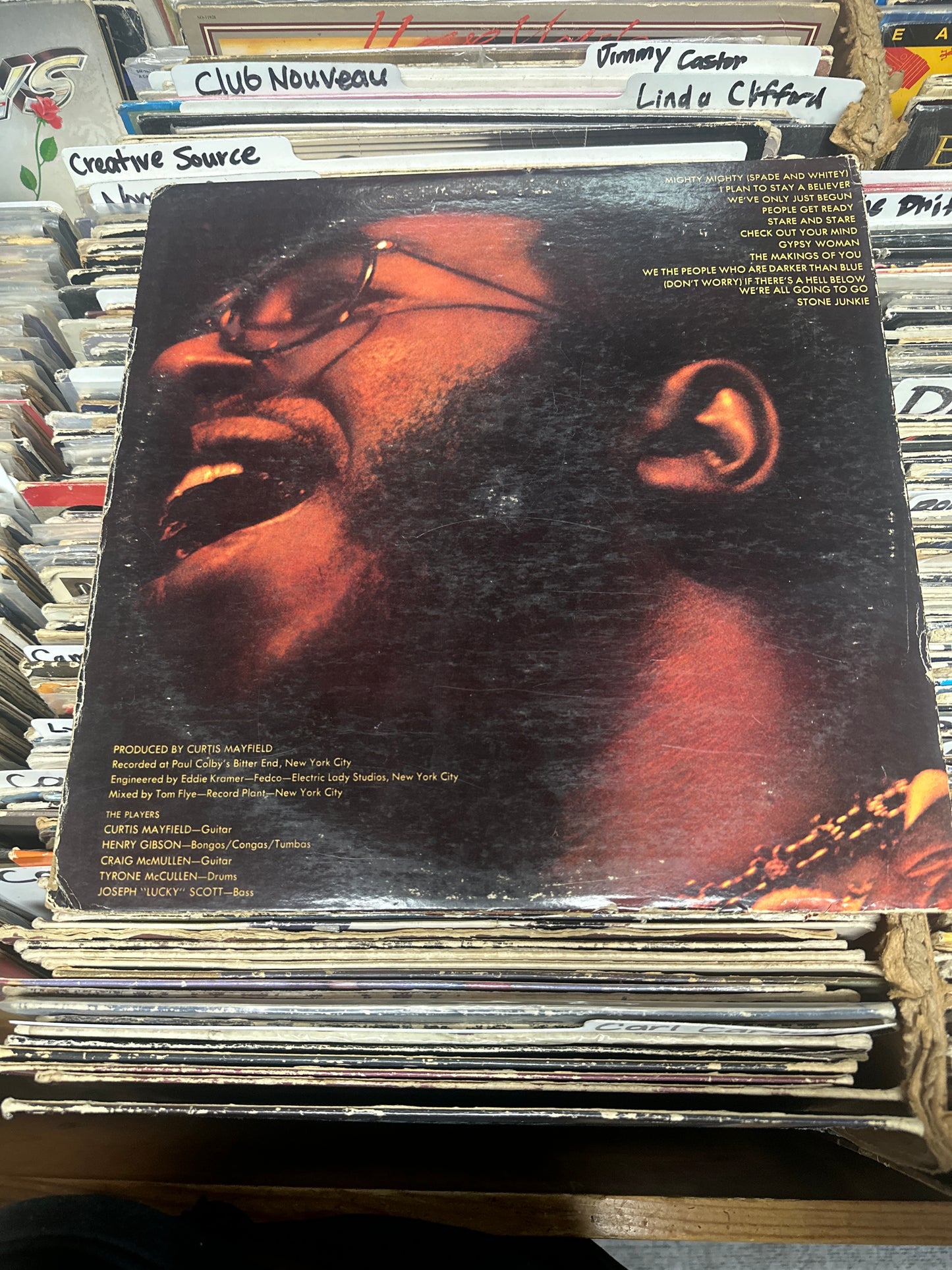 Curtis Mayfield – Curtis / Live! 2 × Vinyl LP 2 Vinyl, American Record Pressing VG/VG