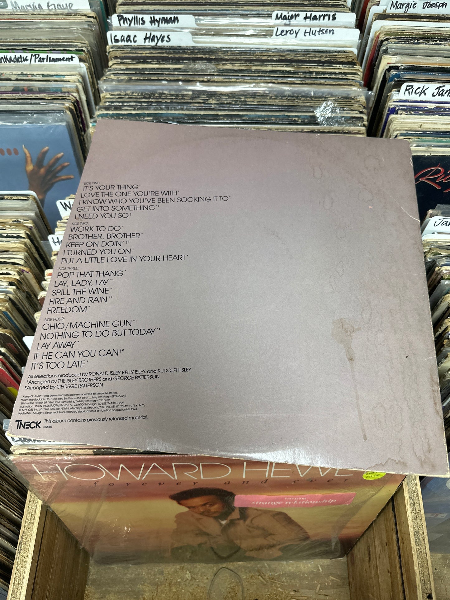 The Isley Brothers- Timeless 2x Vinyl LP Vg+/Vg