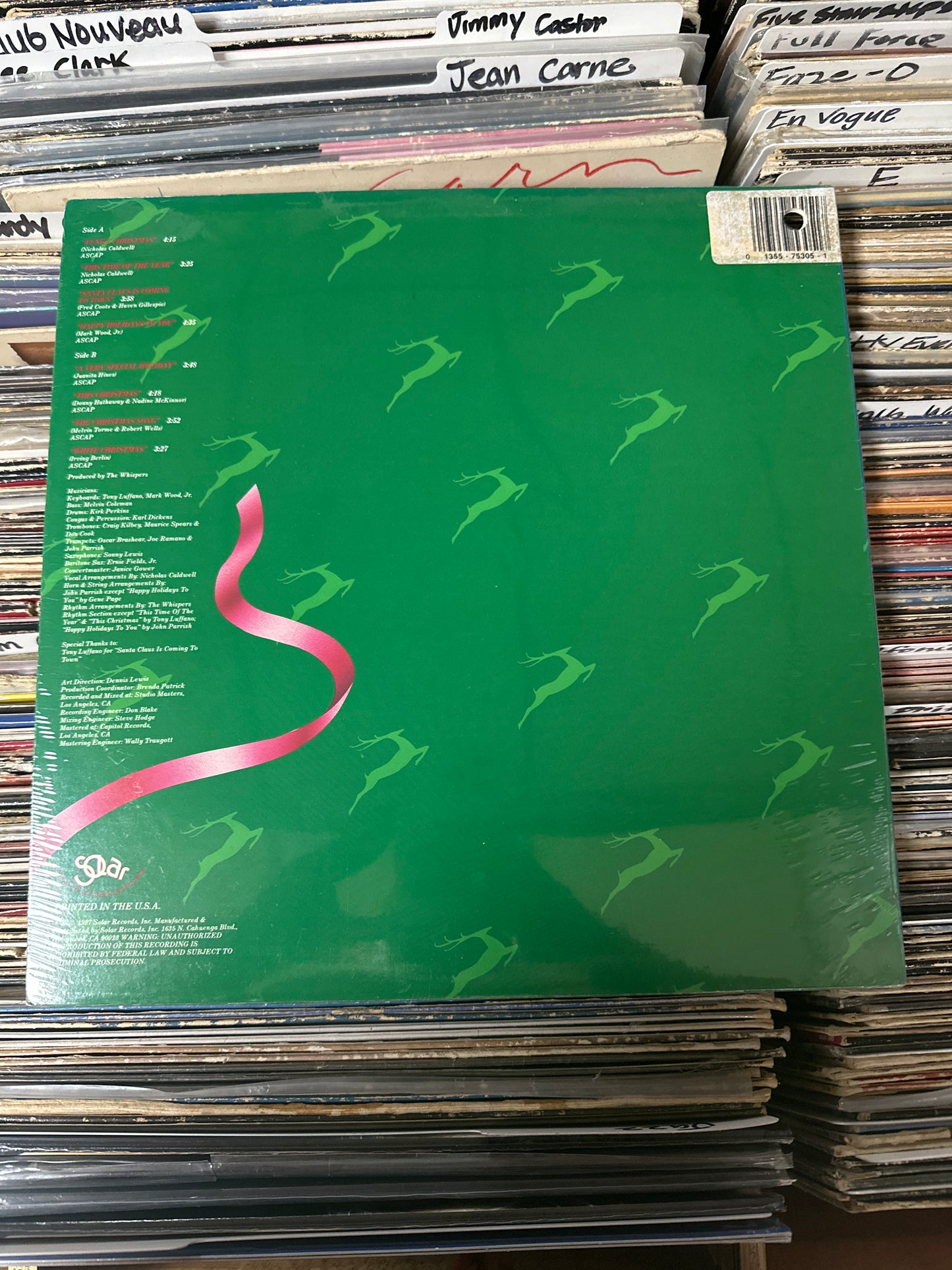 The Whispers – Happy Holidays To You Vinyl LP FZ 75305