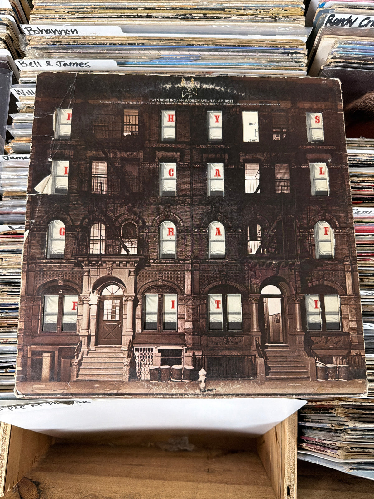 Led Zeppelin – Physical Graffiti SS 2-200 Vinyl LP G+/G