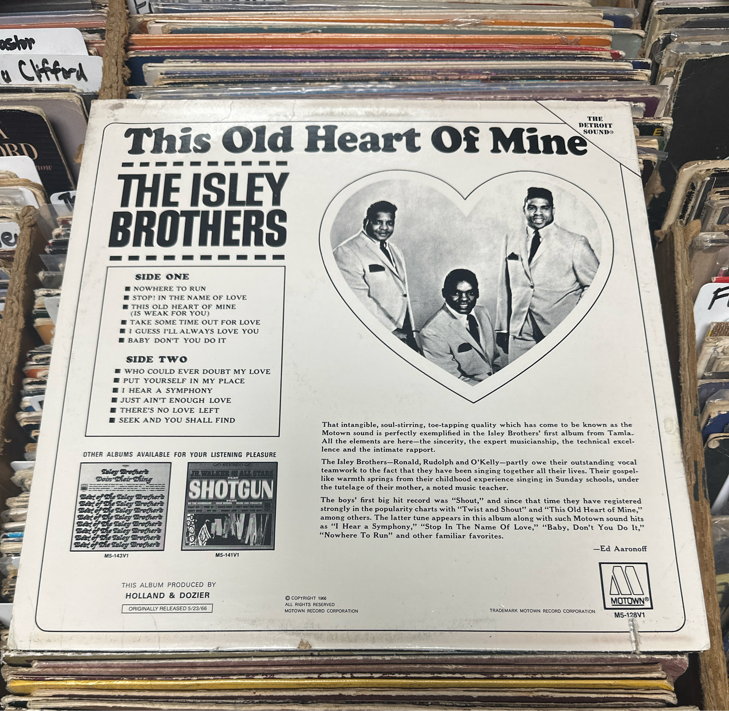 The Isley Brothers – This Old Heart Of Mine Vinyl Lp M5-128V1 VG+/VG+
