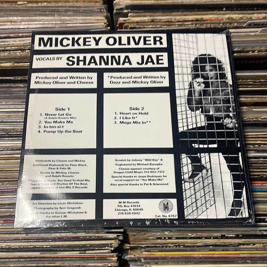 Mickey Oliver Vocals By Shanna Jae – In-Ten-Si-T Vinyl Lp
