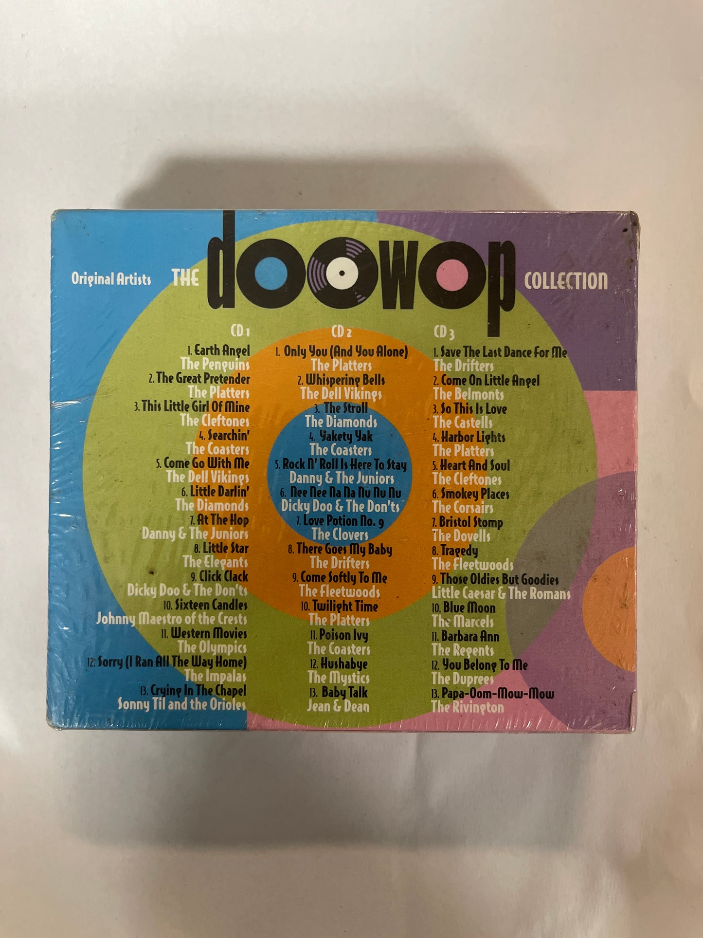 Original Artists The DooWop Collection 3 x CD VG+/VG+