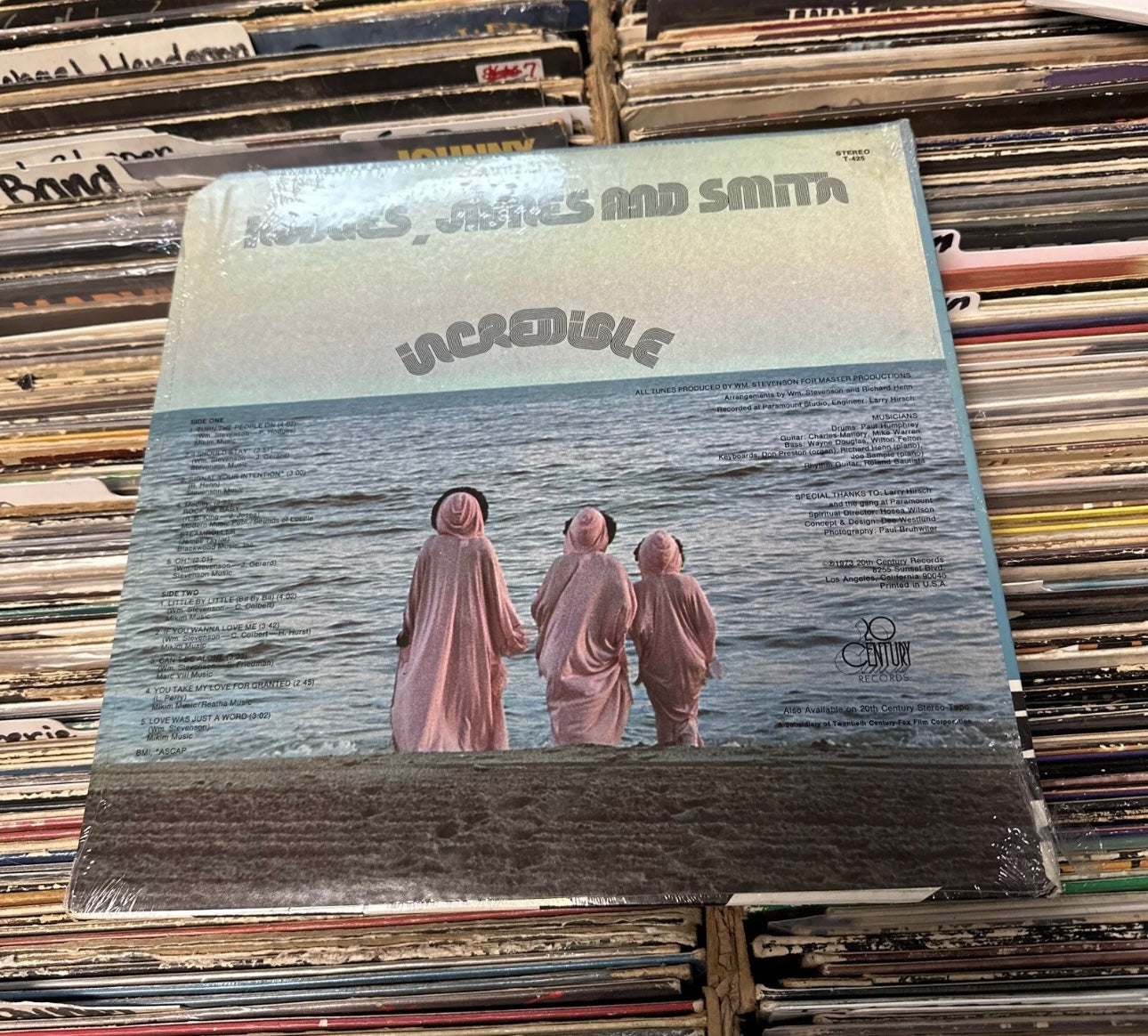 Hodges, James And Smith – Incredible t-425 Vinyl Lp