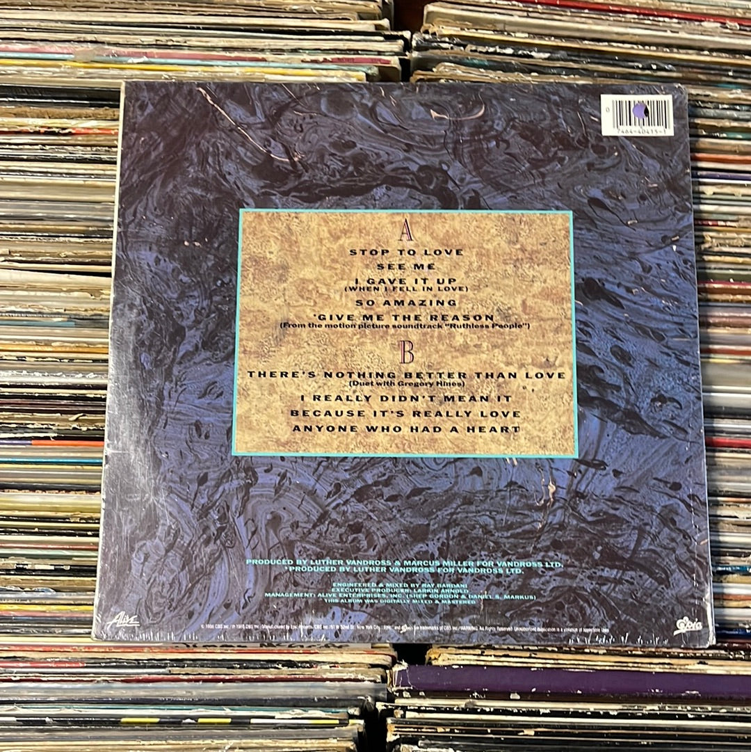 Luther Vandross – Give Me The Reason Vinyl Lp